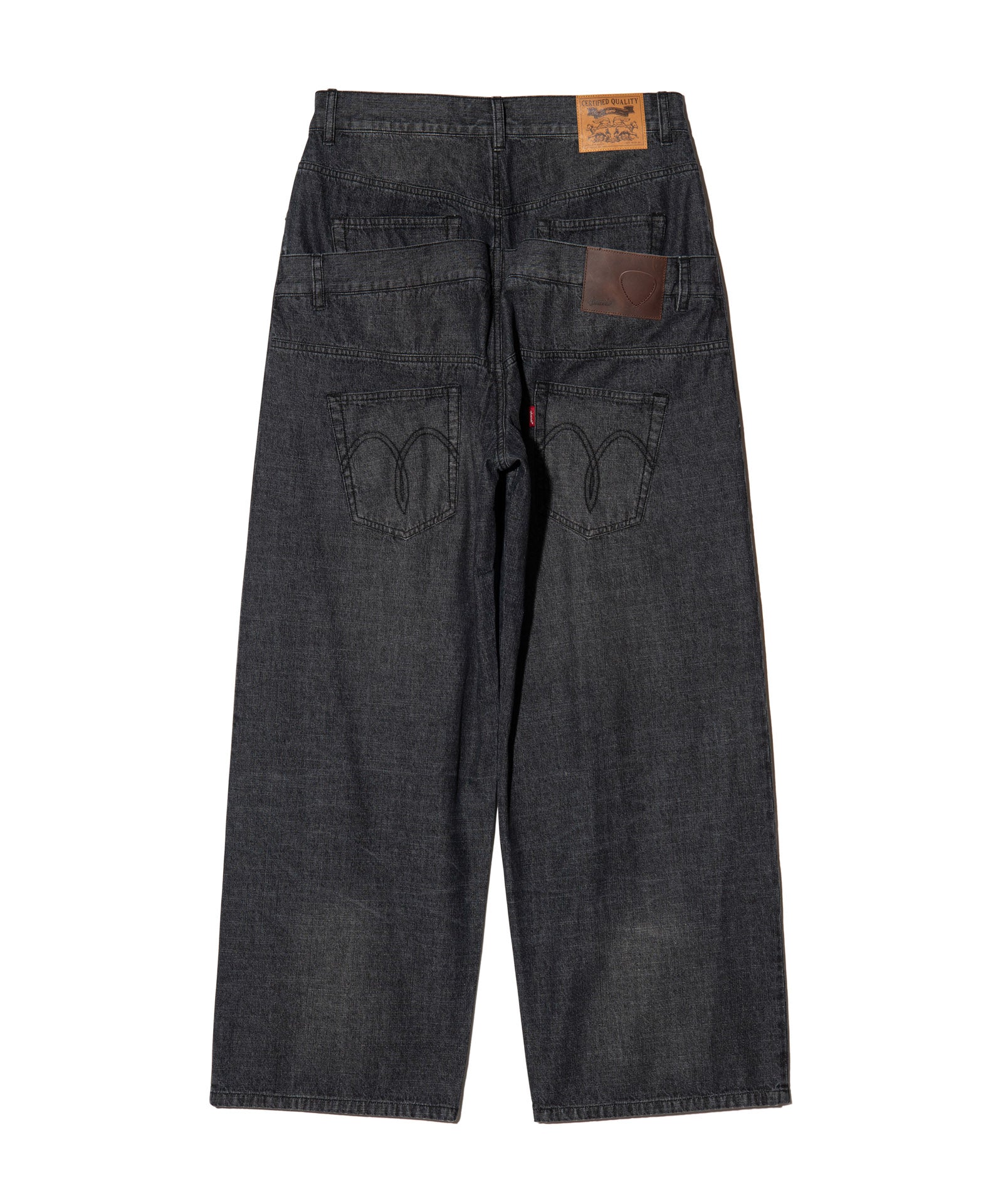 GB0225/P04 : Back Layered Denim / バックレイヤードデニム