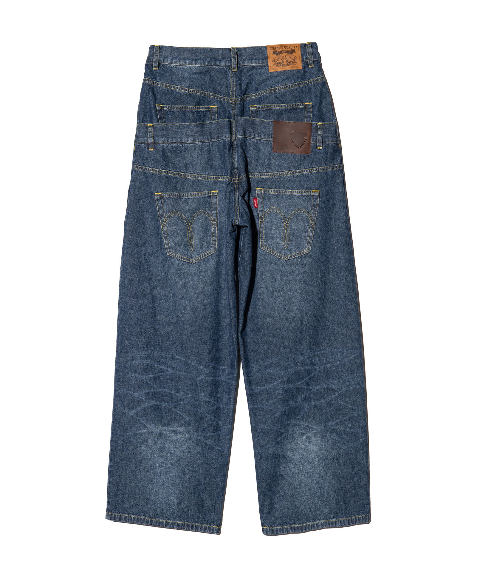 【glamb】レオンリブデニム☆Leon rib denim☆濃紺 glamb】レオンリブデニム☆Leon rib denim☆濃紺 glamb】レオン