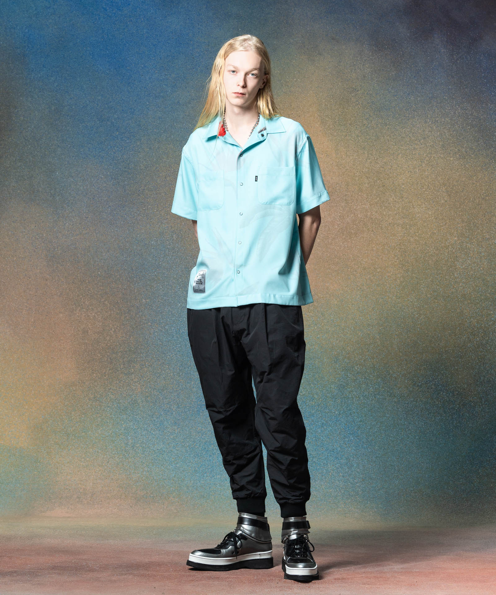 GB0225/P09 : Deformed Tuck Sarrouel Pants / デフォームタック