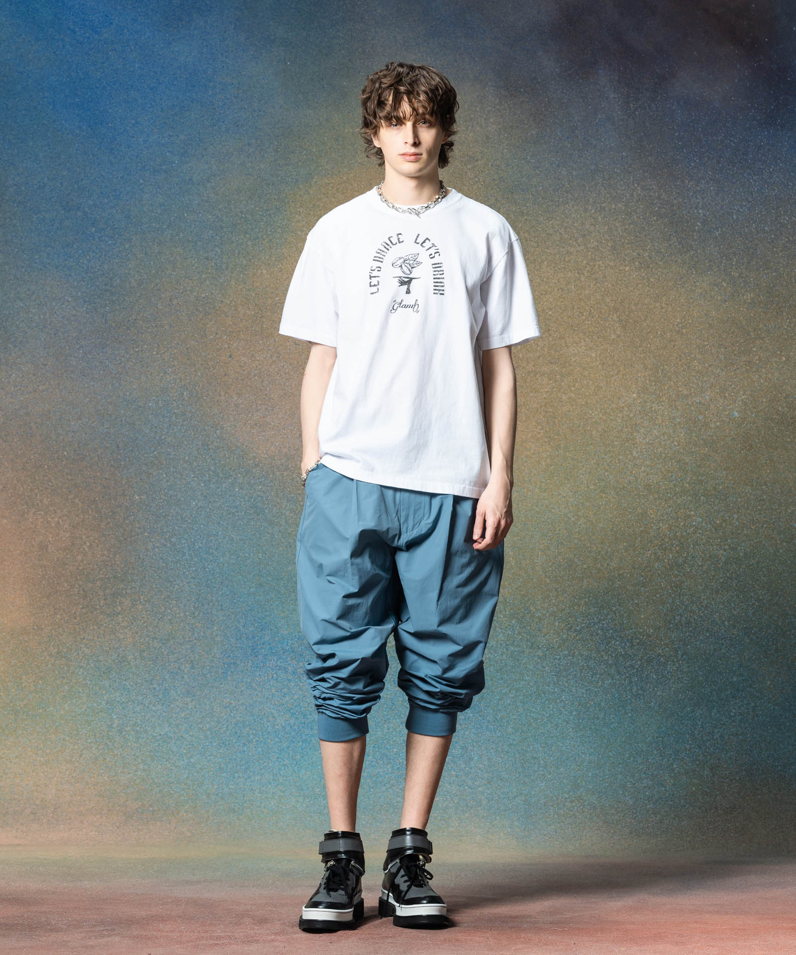 GB0225/P09 : Deformed Tuck Sarrouel Pants / デフォームタック