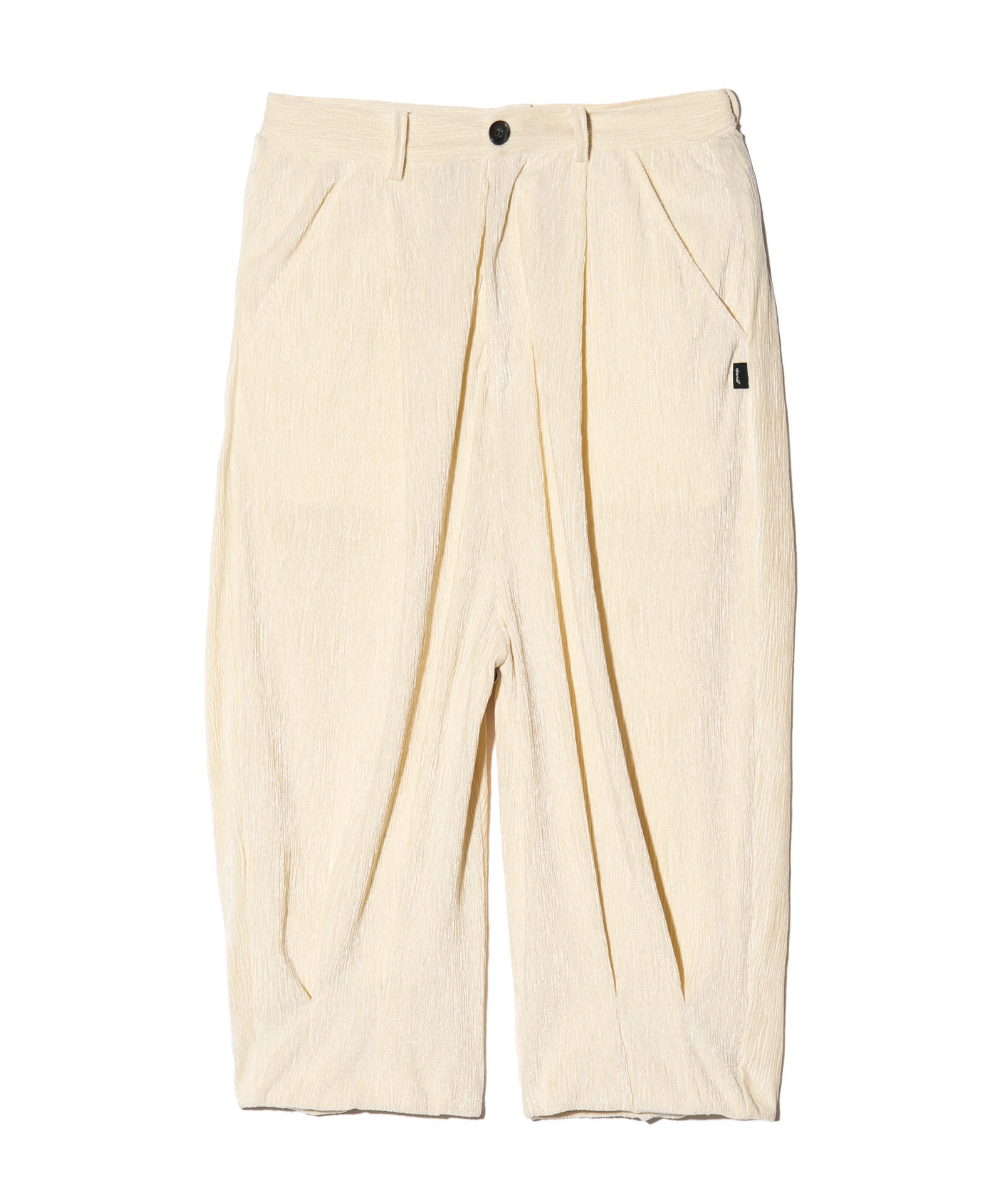 GB0225/P11 : Glamour Crepe Cropped Pants / グラマークレープ