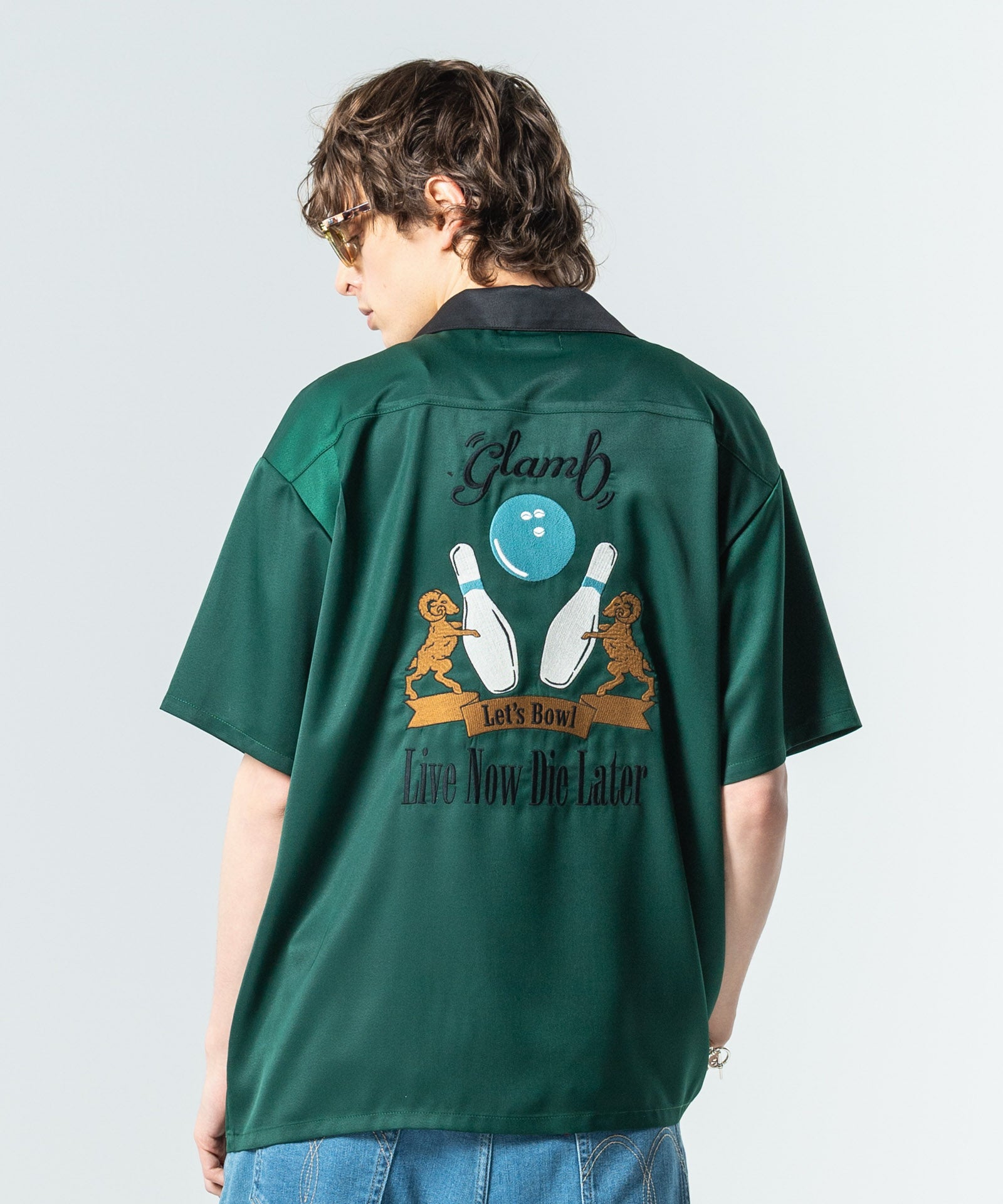 GB0225/SH03 : Good Luck Bowling Shirt / グッドラックボウリング