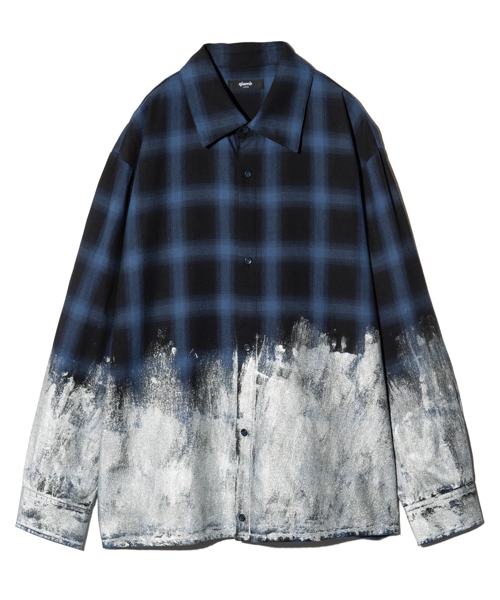 GB0225/SH04 : Glitter Check Shirt / グリッターチェックシャツ