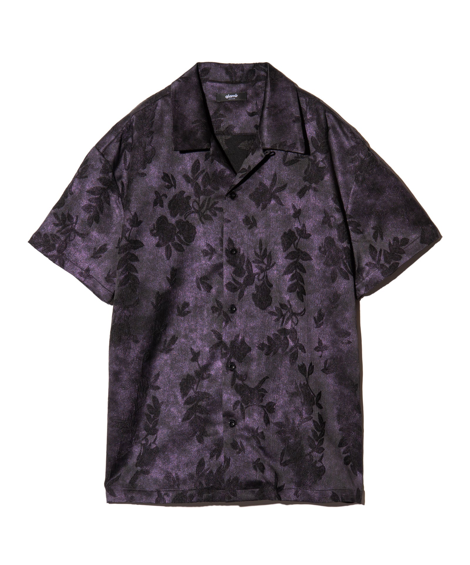 GB0225/SH05 : Glitter Botanic Aloha Shirt / グリッターボタニック