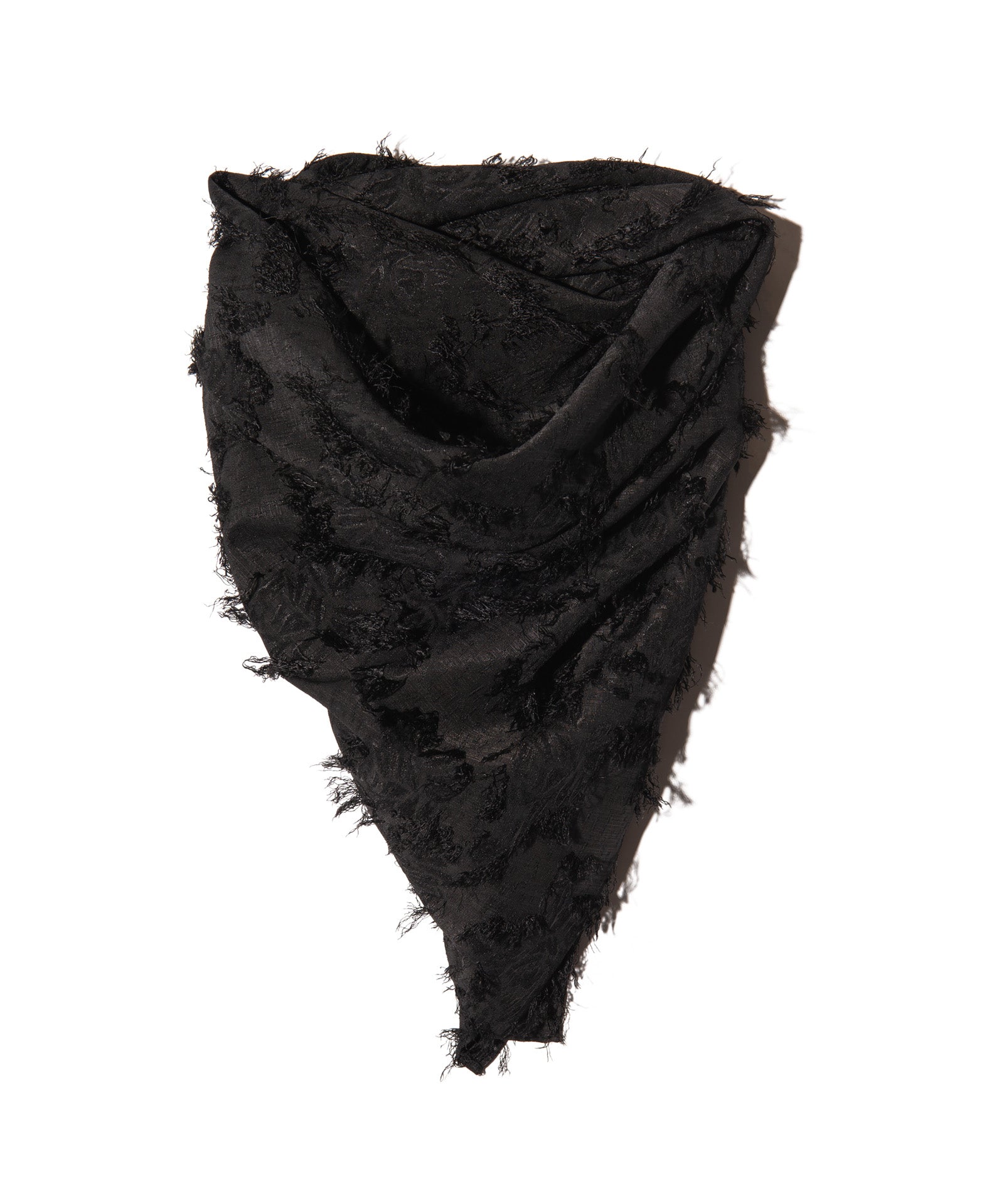 GB0225/SH08 : Fuzzy Scarf Shirt / ファジースカーフシャツ | glamb