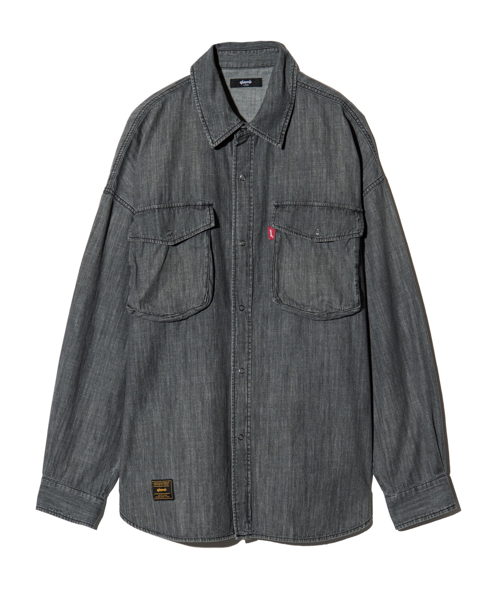 GB0225/SH09: All Time Denim Shirt / All Time Denim Shirt | glamb