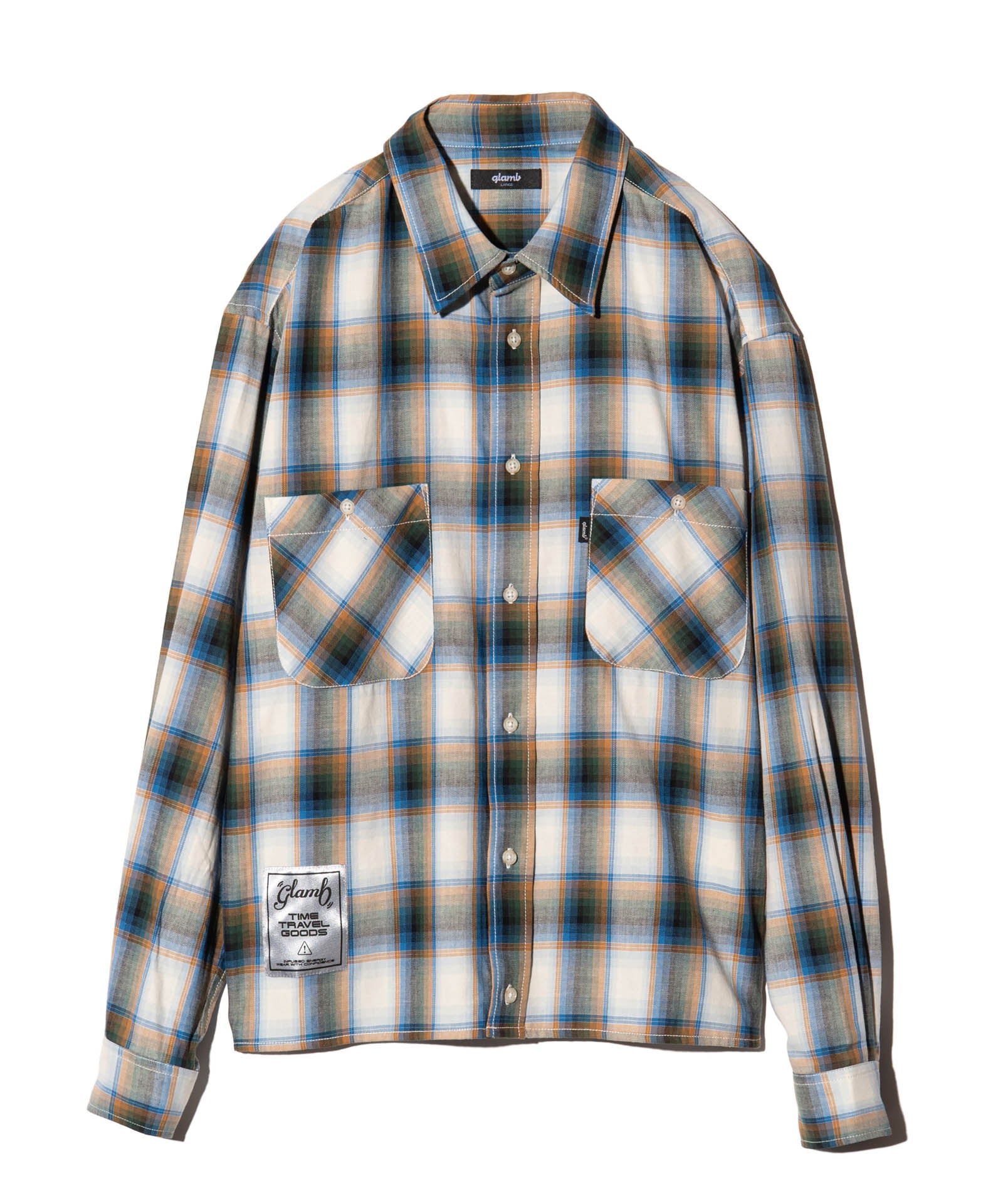 GB0225/SH13 : Short Check Shirt / ショートチェックシャツ | glamb