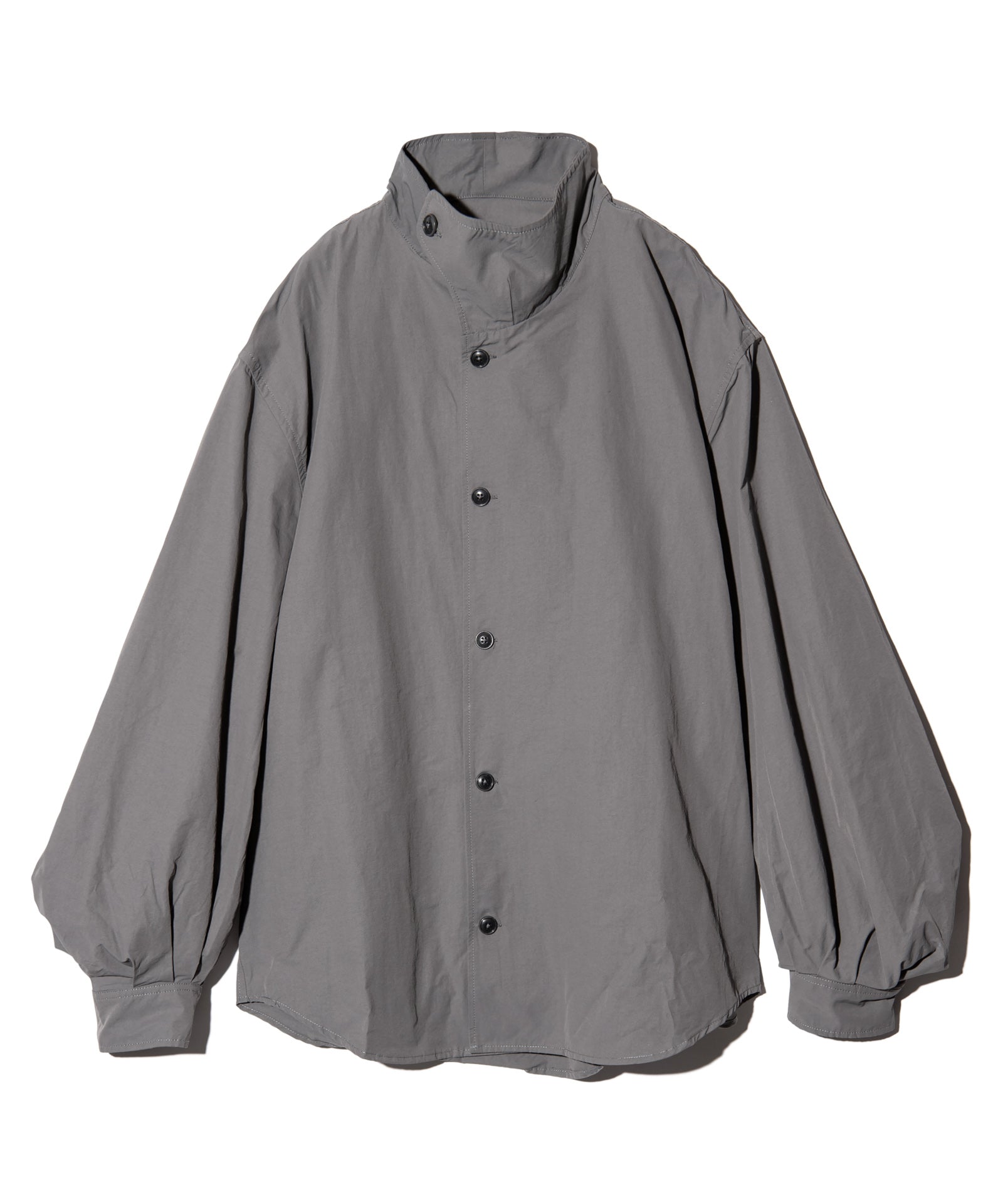 GB0225/ST02 : Deformed Stand Collar Shirt Set Up / デフォーム