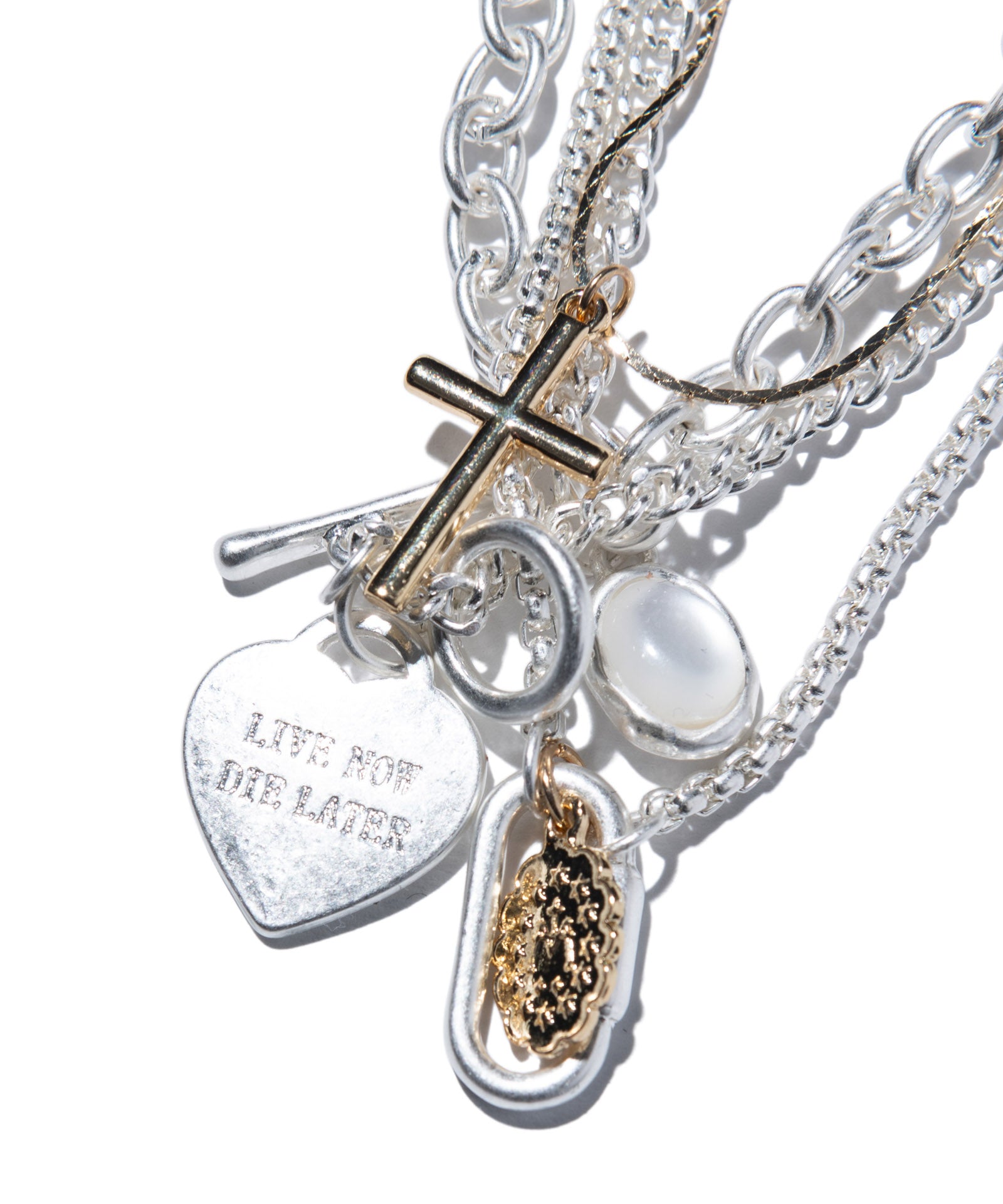 argue ネックレスとリブニット Pilgrim Surf+Supply（ピルグリム サーフ+サプライ）CATH・S / NH1302