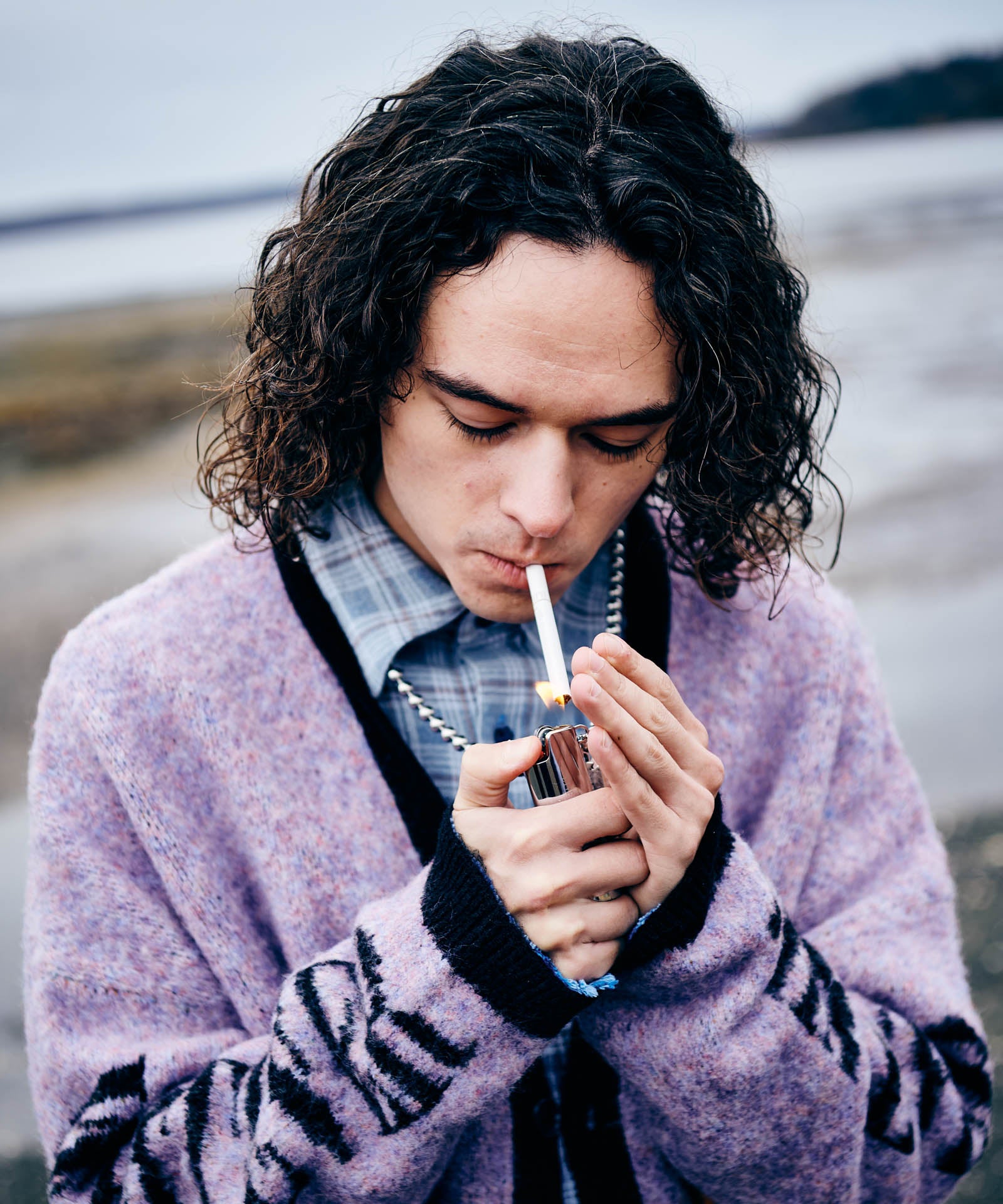 即購入可　即日発送 オーブライター　ネックレス chn7 送料無料 激レア 土星ライター 特大ネックレス シルバー おしゃれ