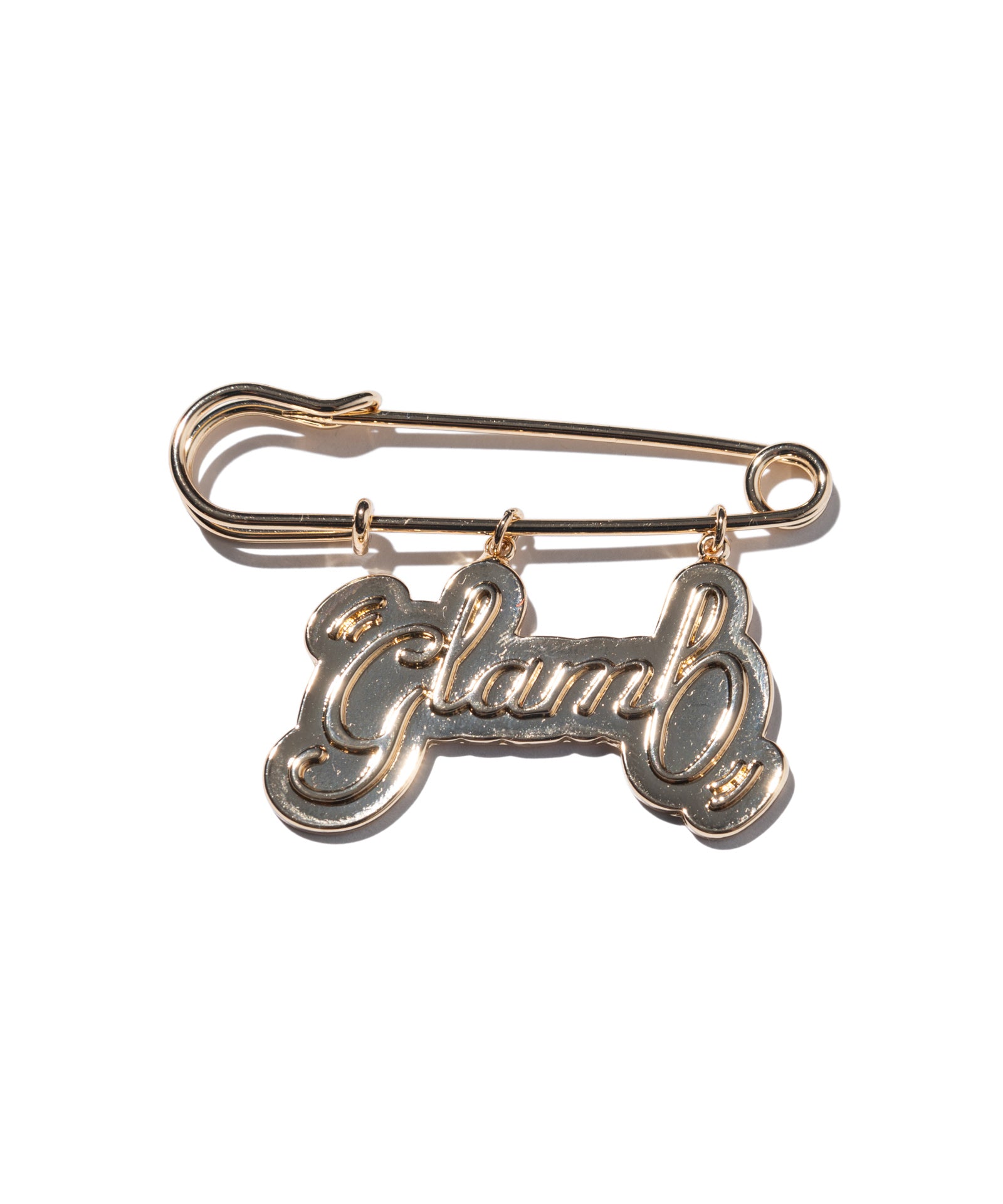 GB0325/AC11 : Spin Logo Pin / スピンロゴピン | glamb Online Store