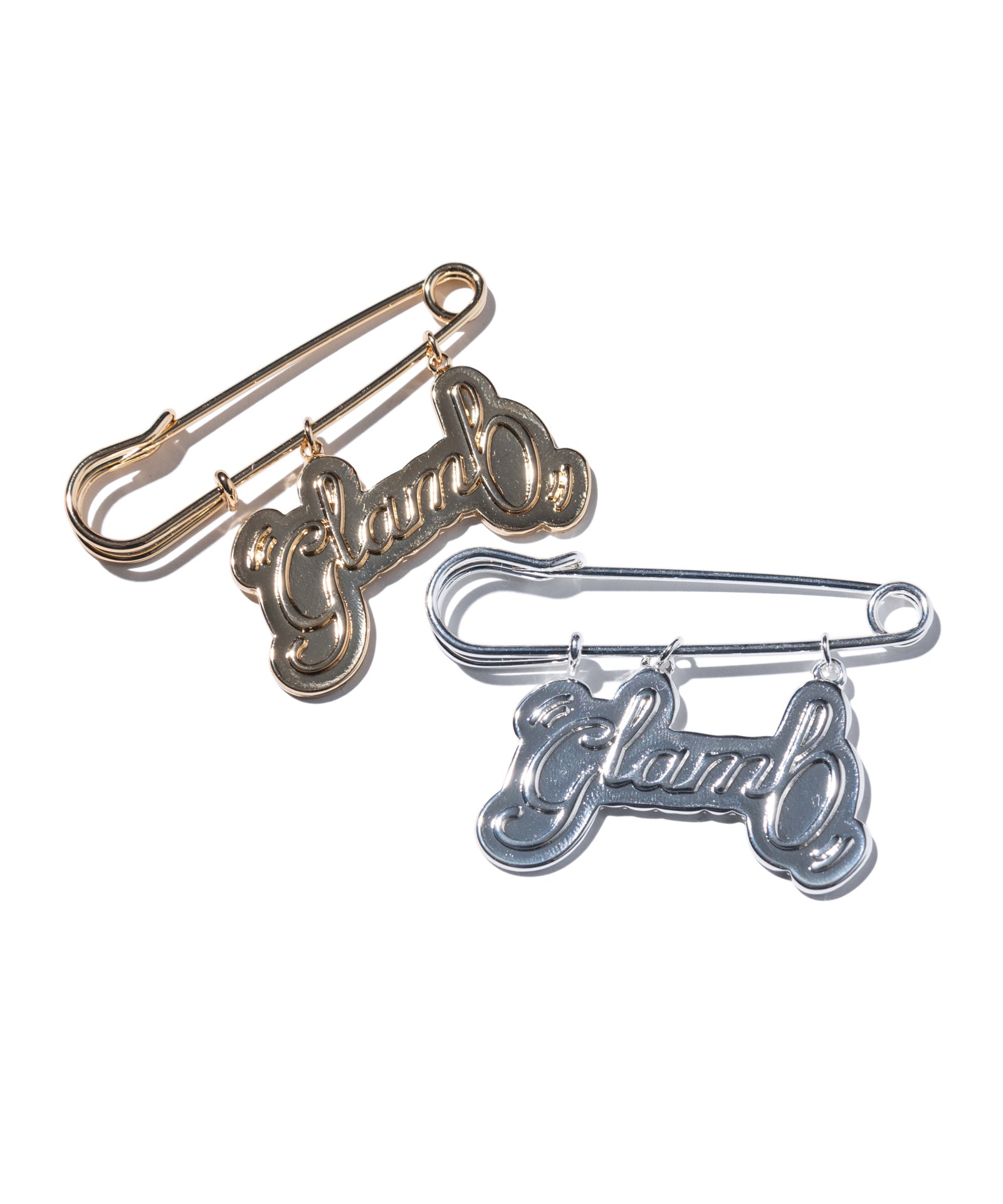 GB0325/AC11 : Spin Logo Pin / スピンロゴピン | glamb Online Store