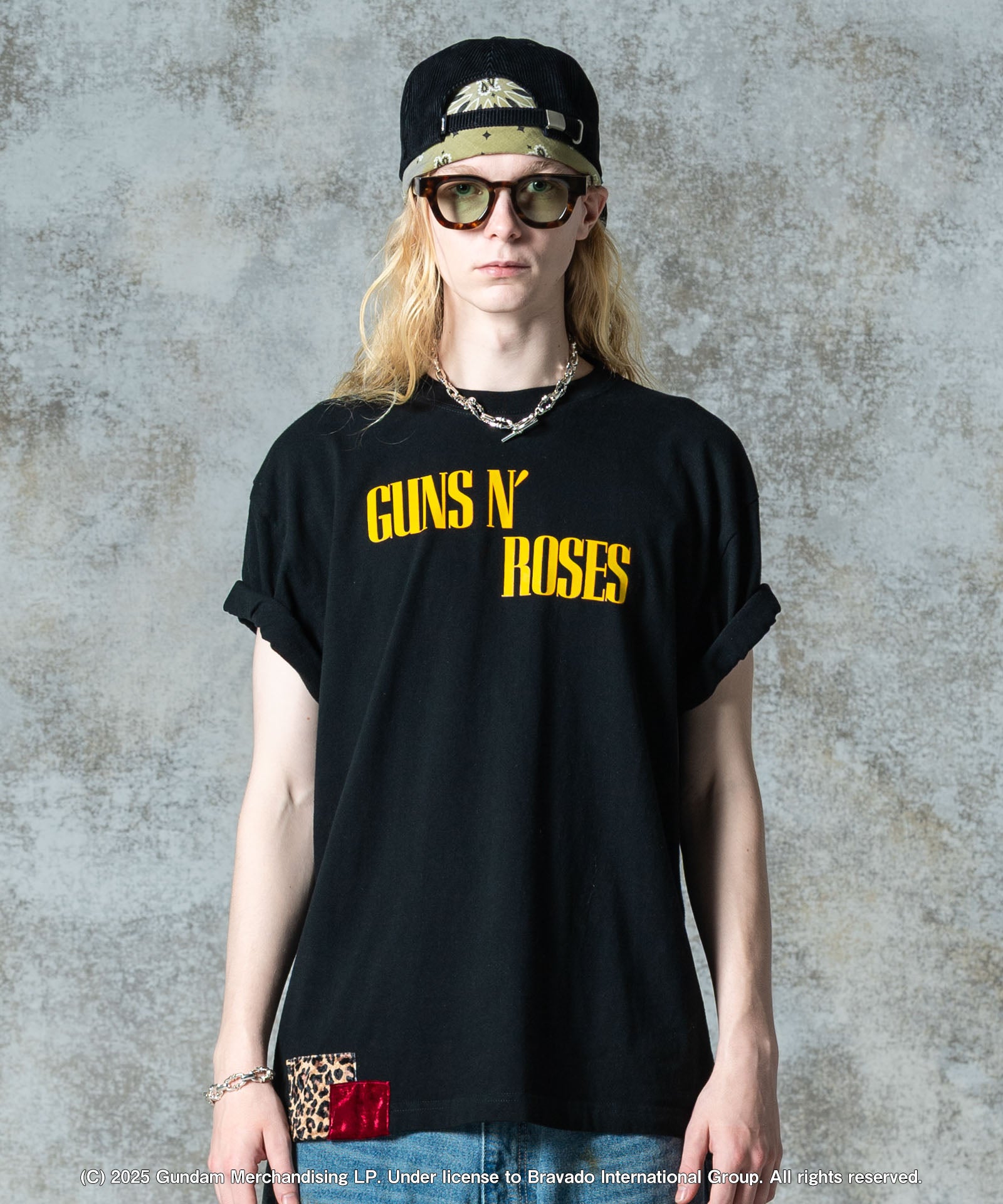 GB0325/CS02 : GUNS N' ROSES Cross T-Shirt / ガンズアンド