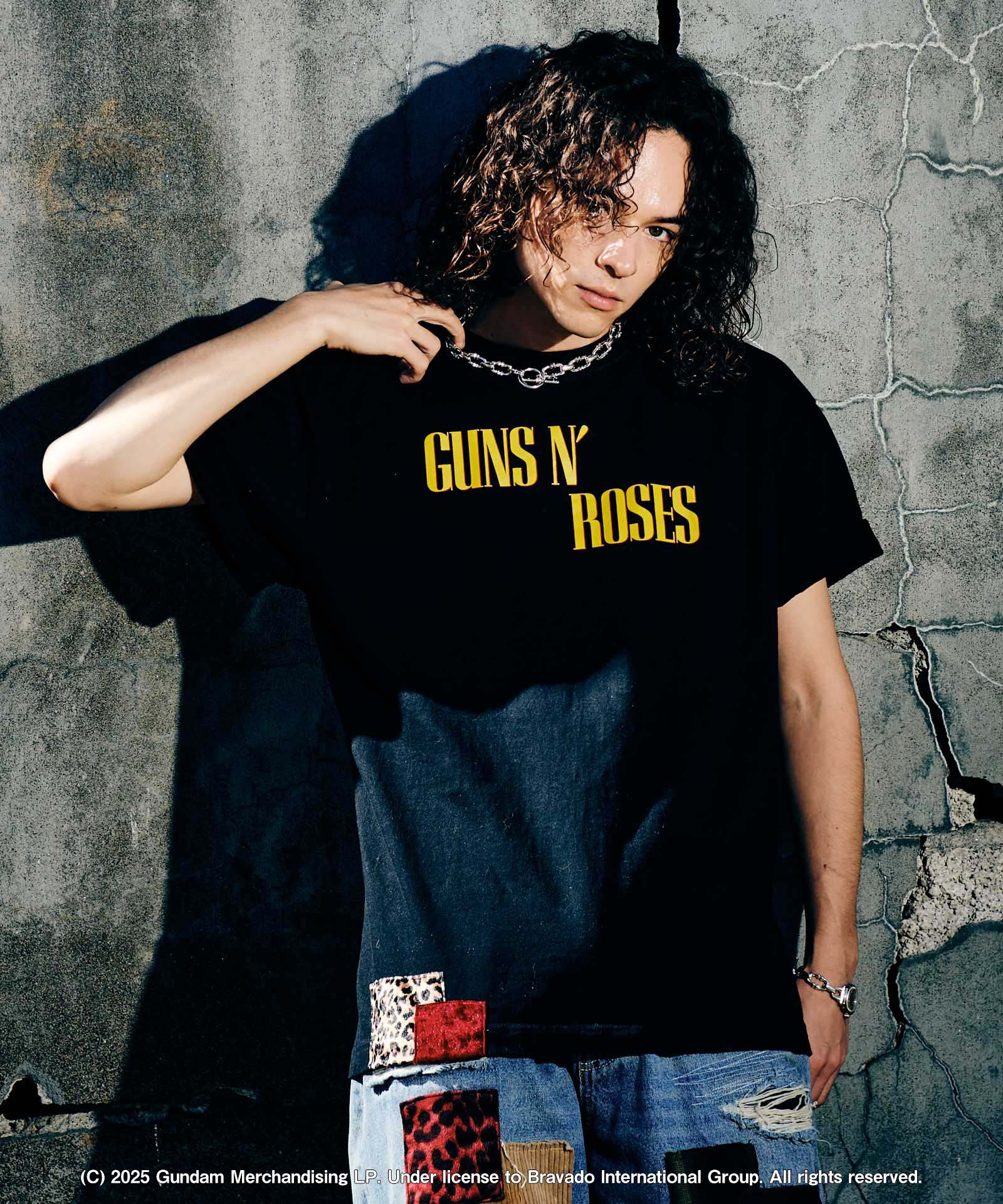GB0325/CS02: GUNS N' ROSES Cross T-Shirt / Guns N' Roses