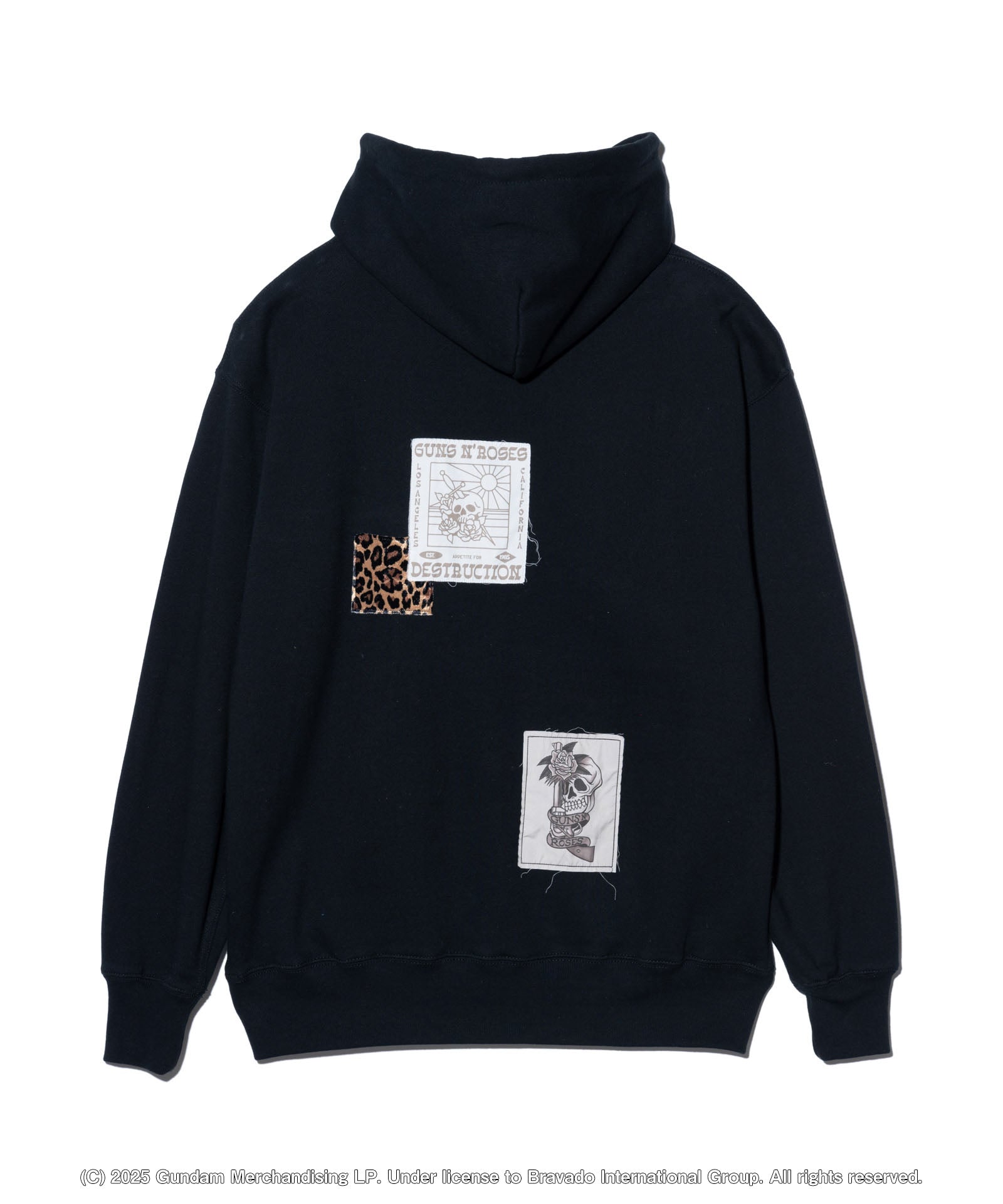 GB0325/CS03 : GUNS N' ROSES Patchwork Hoodie / ガンズアンド
