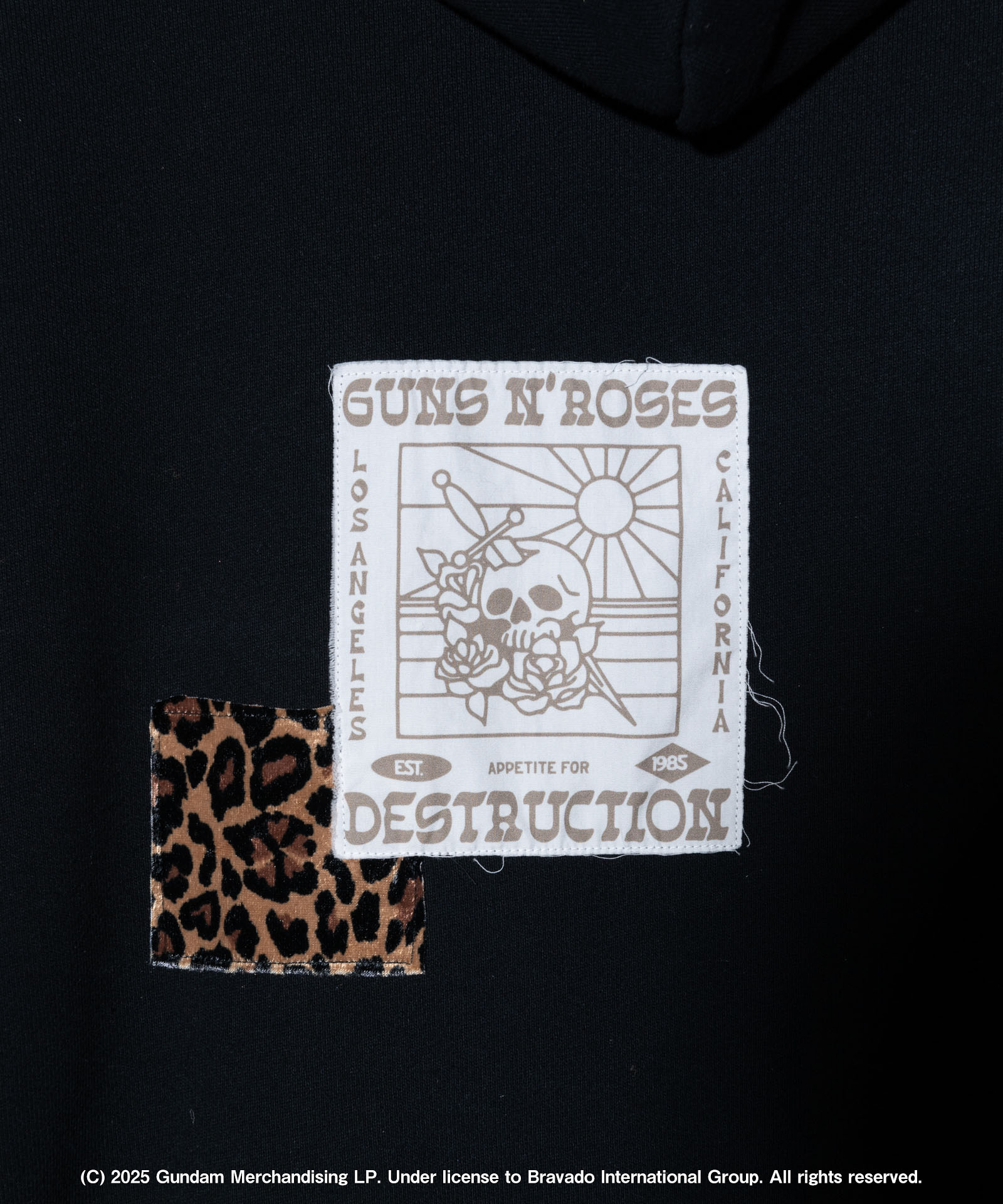 値下げ! ガンズGUNS N' ROSES 2025 パーカー フーディ GB0325/CS03 : GUNS N' ROSES Patchwork Hoodie / ガンズアンド