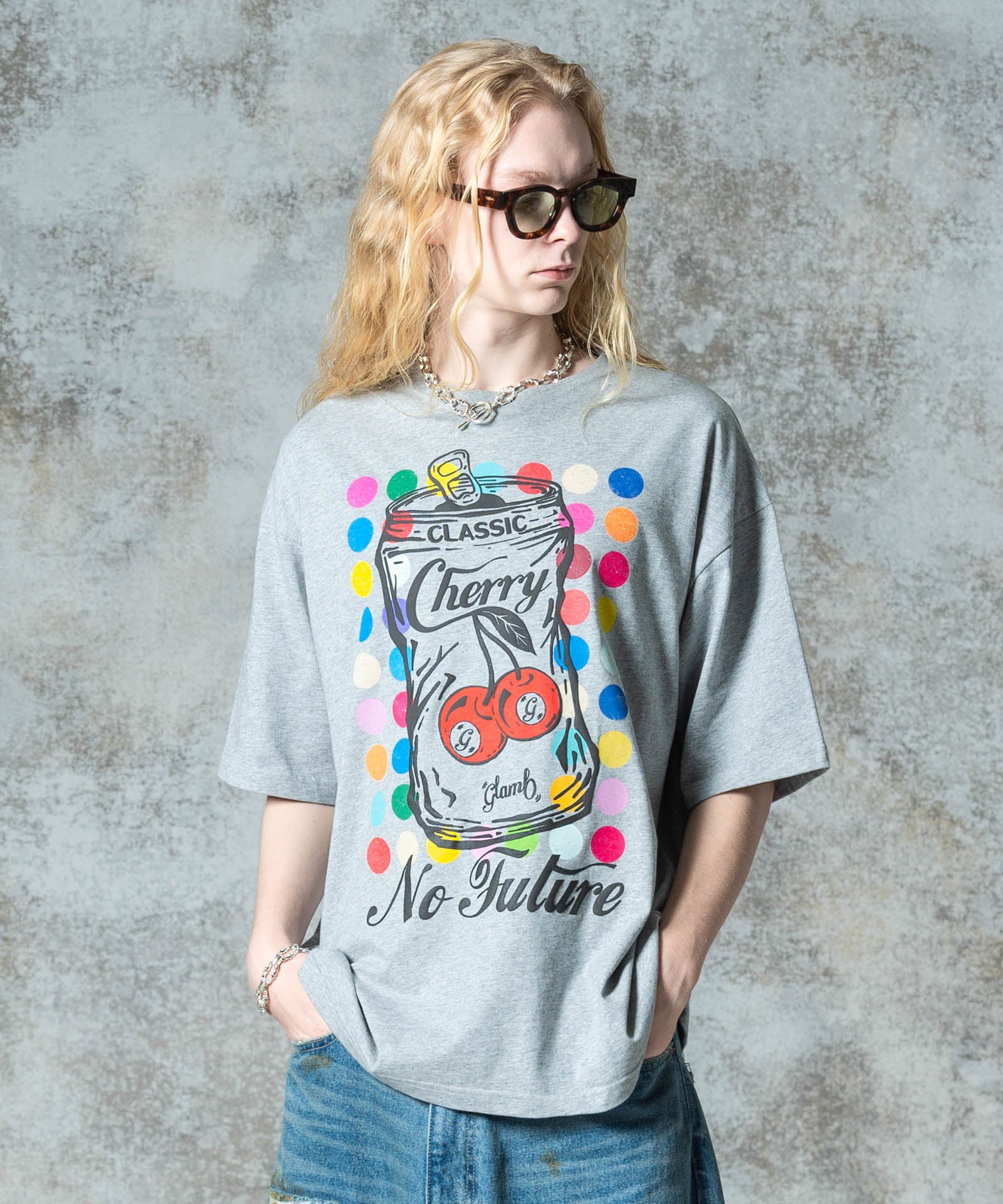 GB0325/CS10 : Cherry Drink T-Shirt / チェリードリンクT