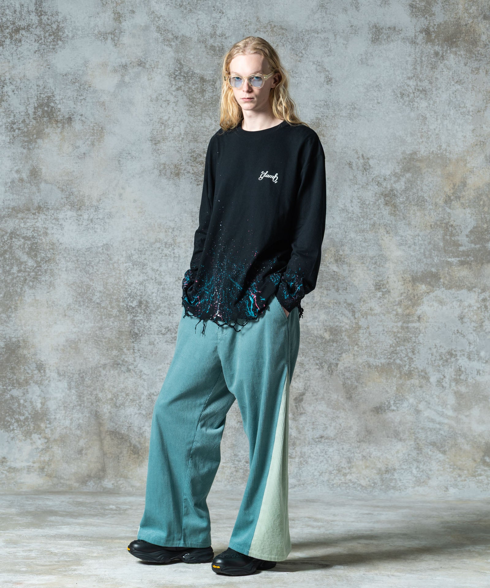 US シャウィー　棘色グラデーション US シャウィー 棘色グラデーション