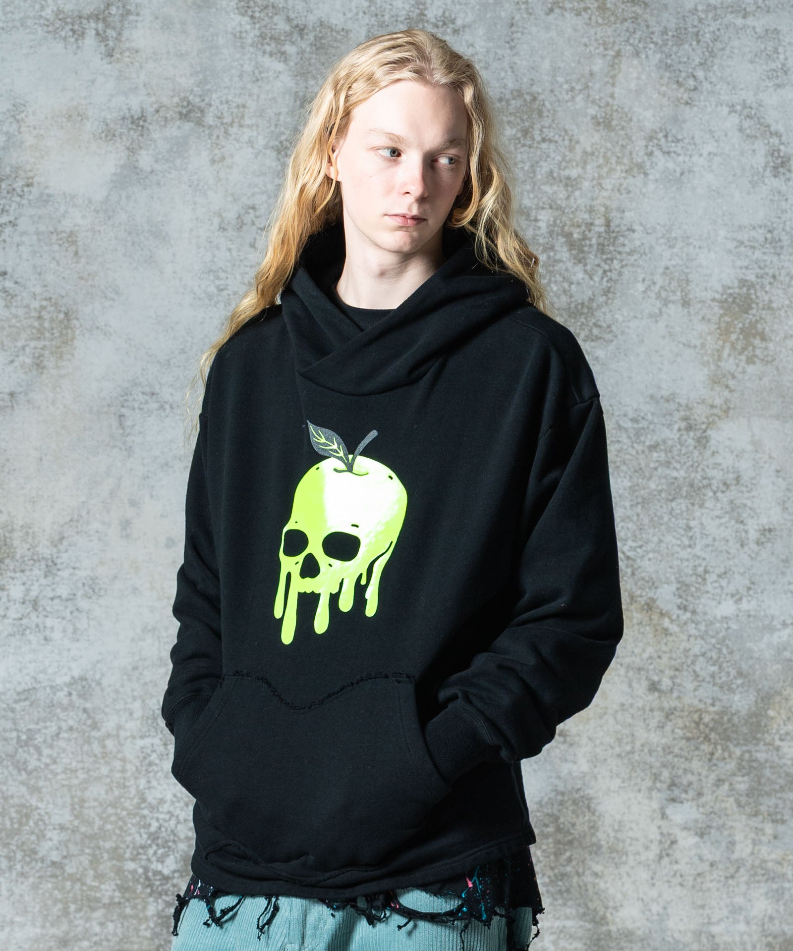 Melting Skull Hoodie / メルティングスカルフーディ