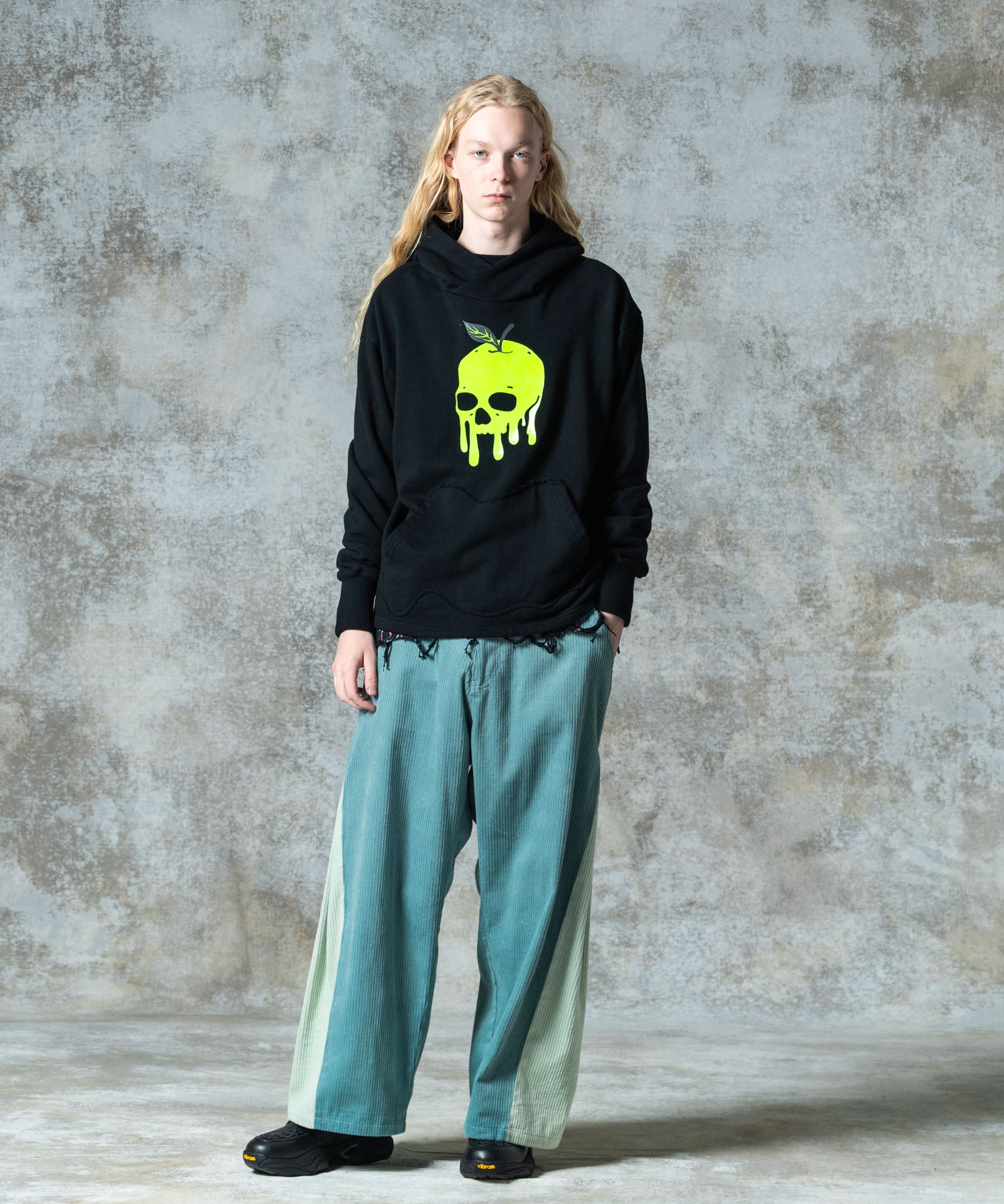 GB0325/CS21 : Melting Skull Hoodie / メルティングスカルフーディ