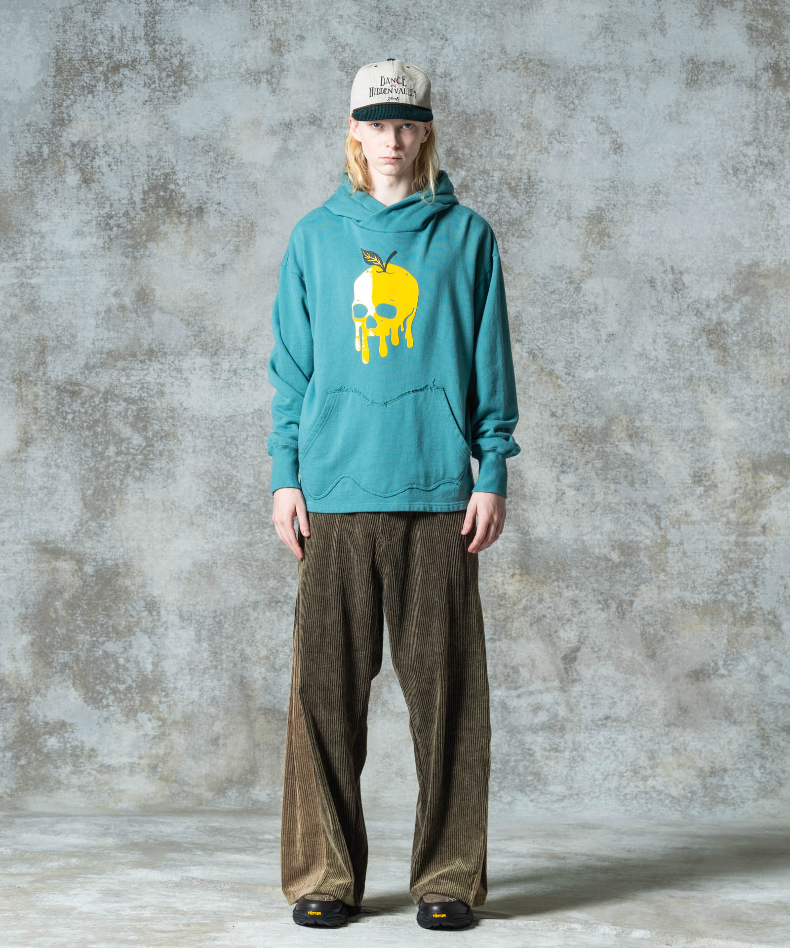 GB0325/CS21 : Melting Skull Hoodie / メルティングスカルフーディ