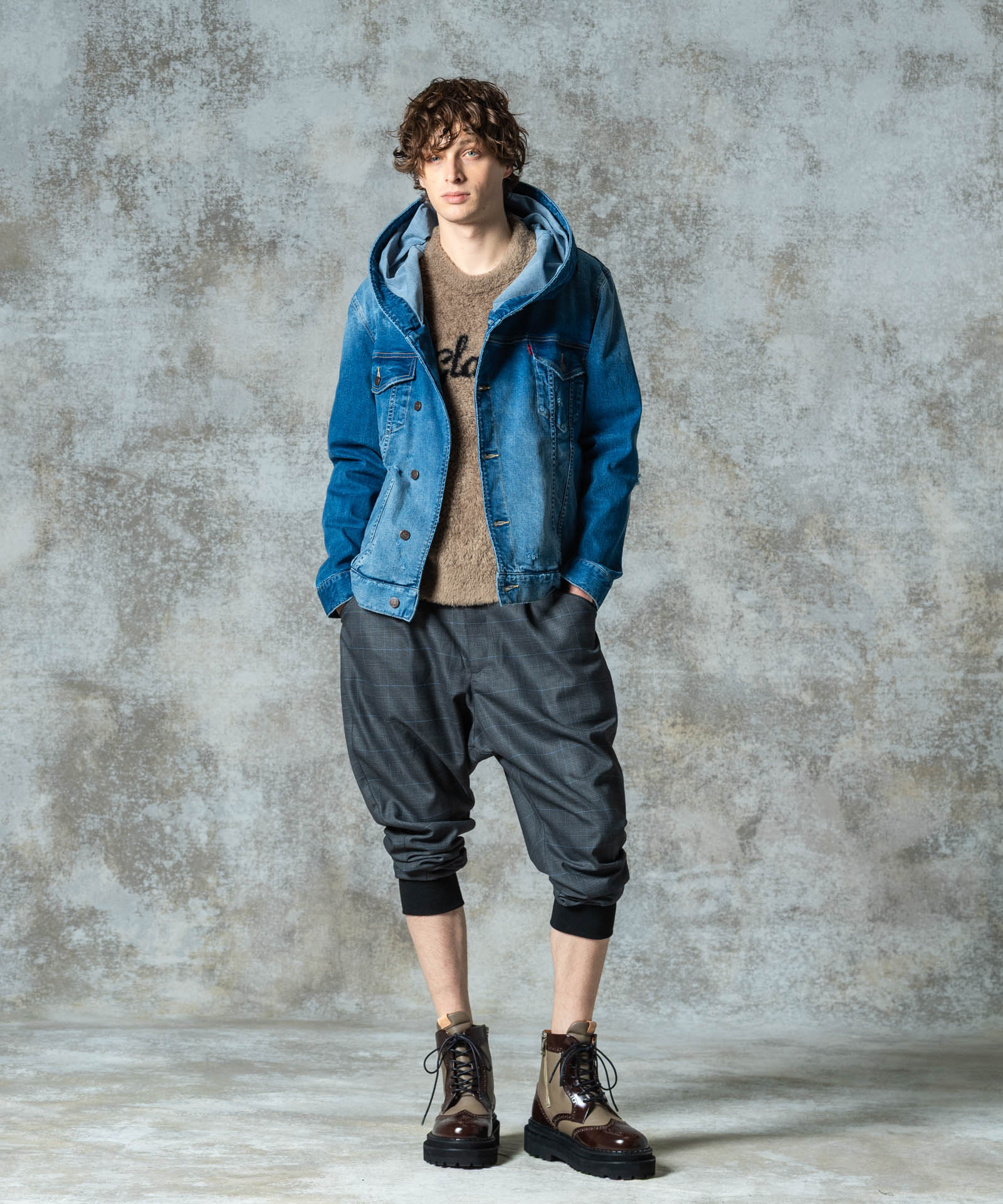 GADIDANONIEM black ジャケット デニム GB0325/JKT11 : Carol Denim Jacket / キャロルデニムジャケット