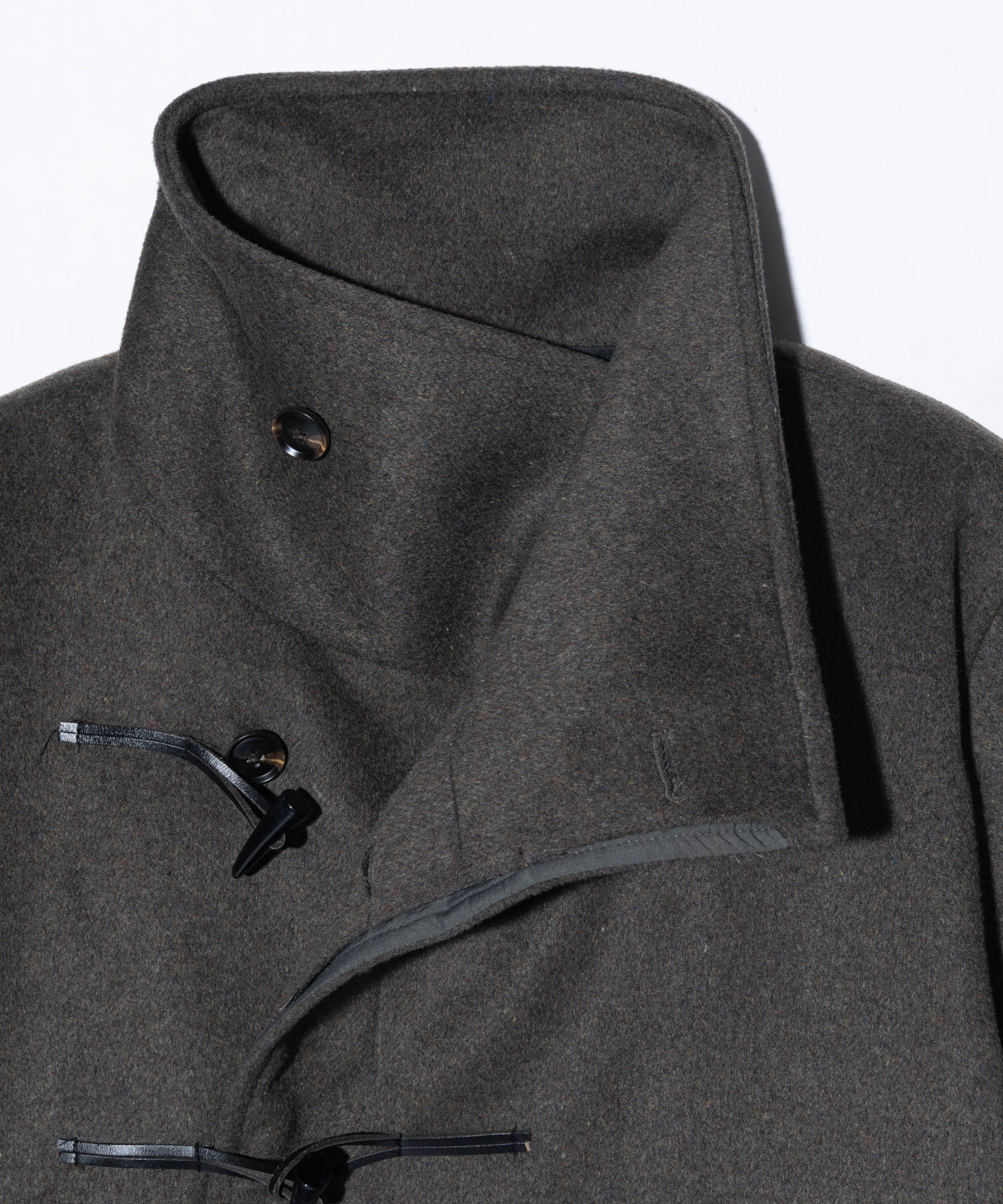 GB0325/JKT18 : High Neck Toggle Coat / ハイネックトグルコート