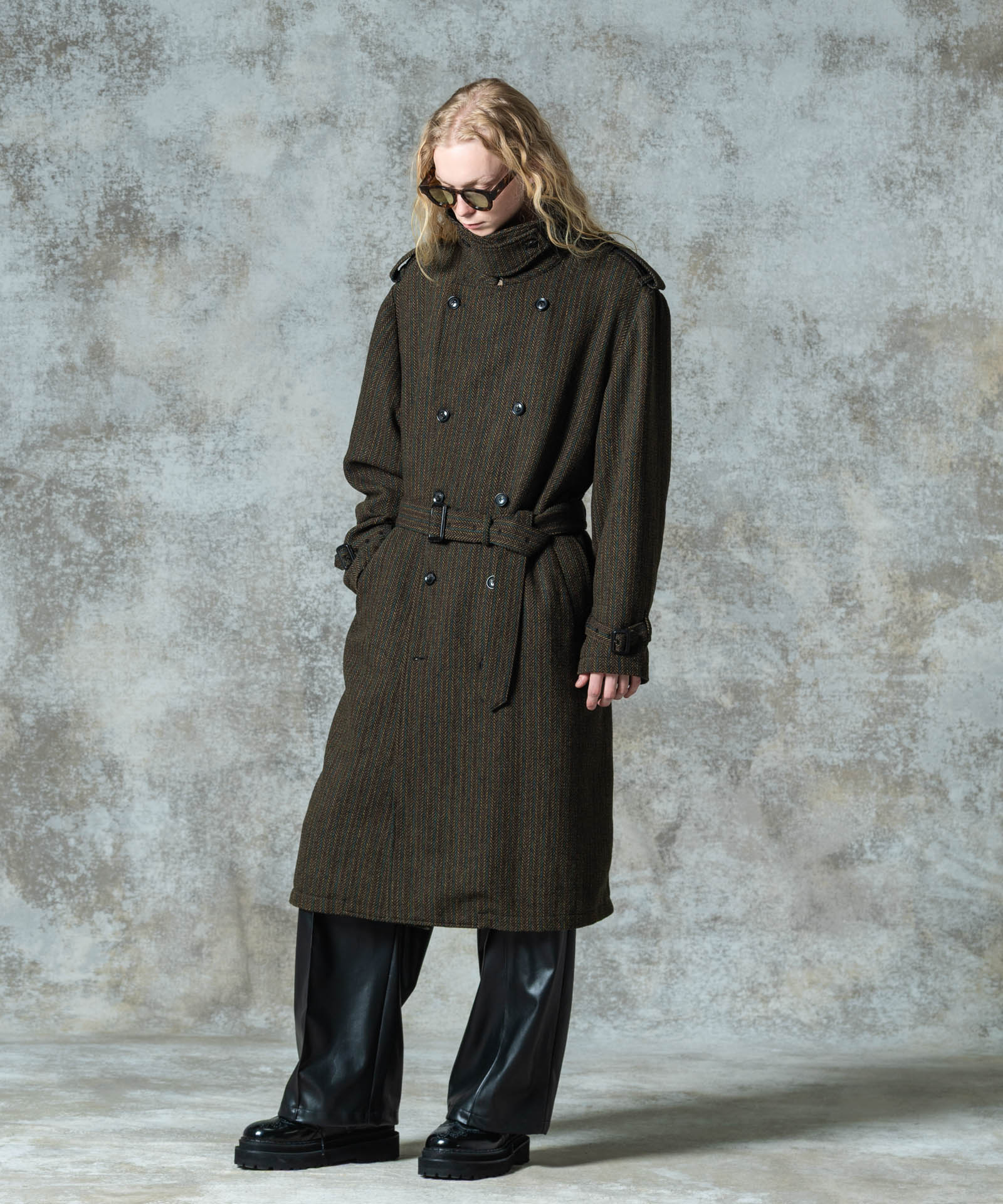 GB0325/JKT19: Big Trench Coat / Big Trench Coat | glamb Online