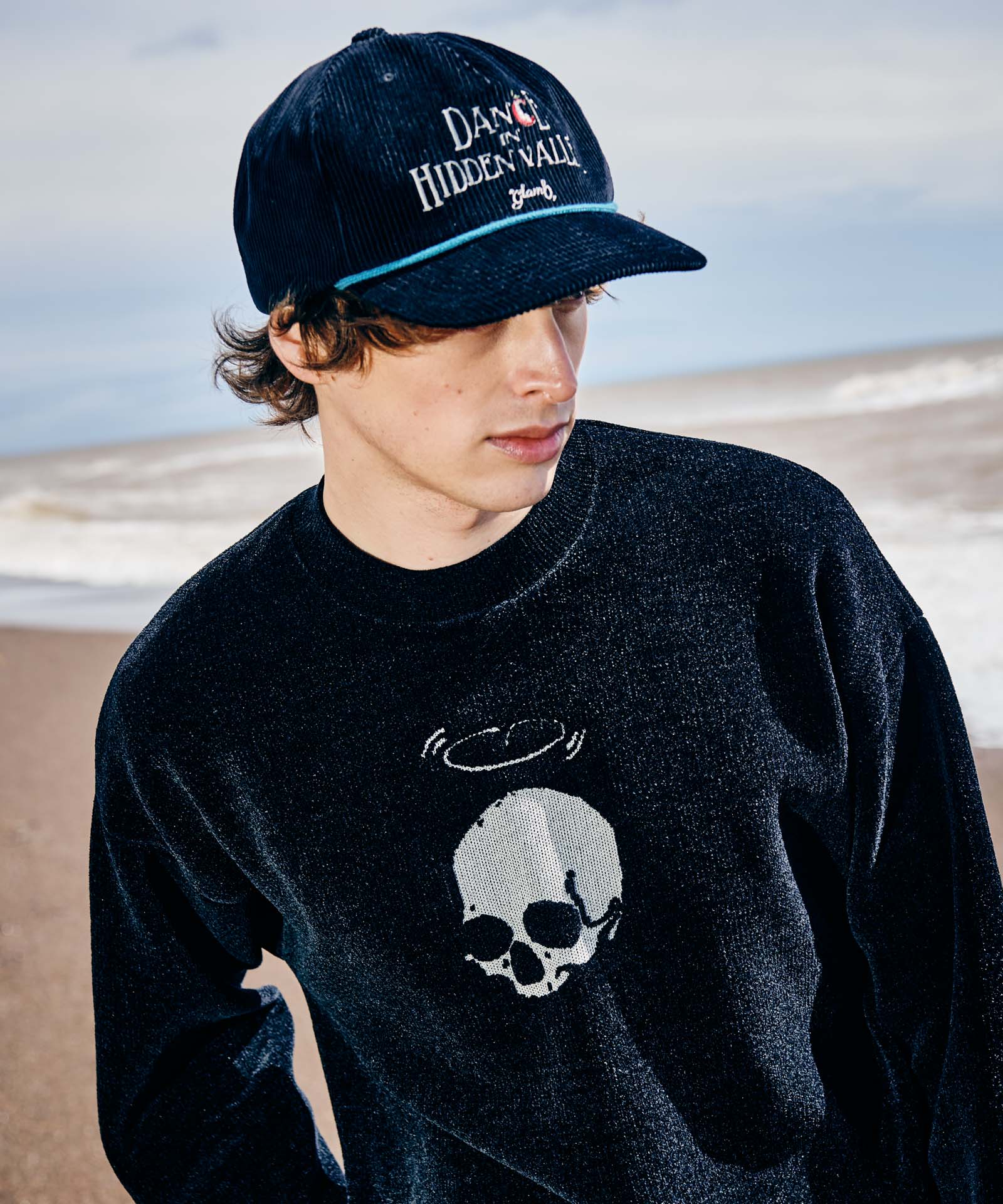 THE BONEZ Damaged Skull Tee 骸骨 Tシャツ THE BONEZ Damaged Skull