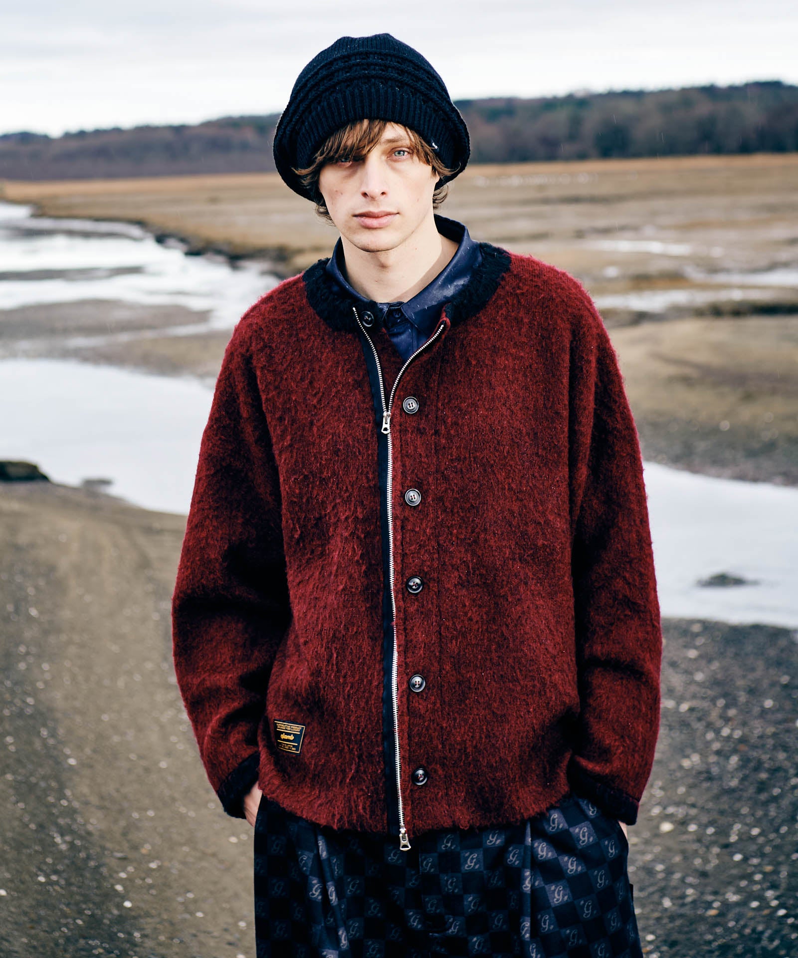 GB0325/KNT07 : Rockgarb Cardigan / ロックガーブカーディガン