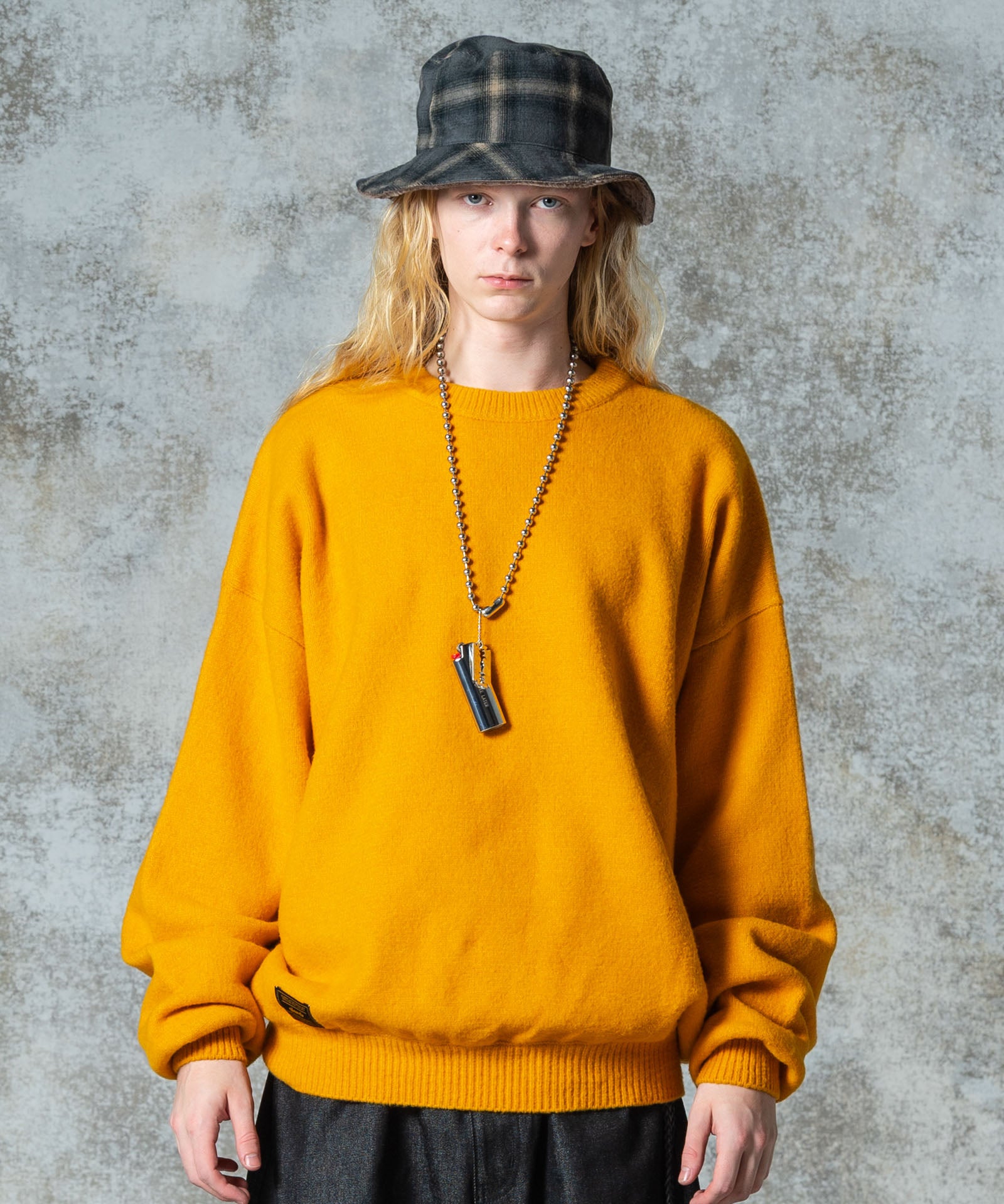 GB0325/KNT08 : Balloon Pullover Knit / バルーンプルオーバーニット
