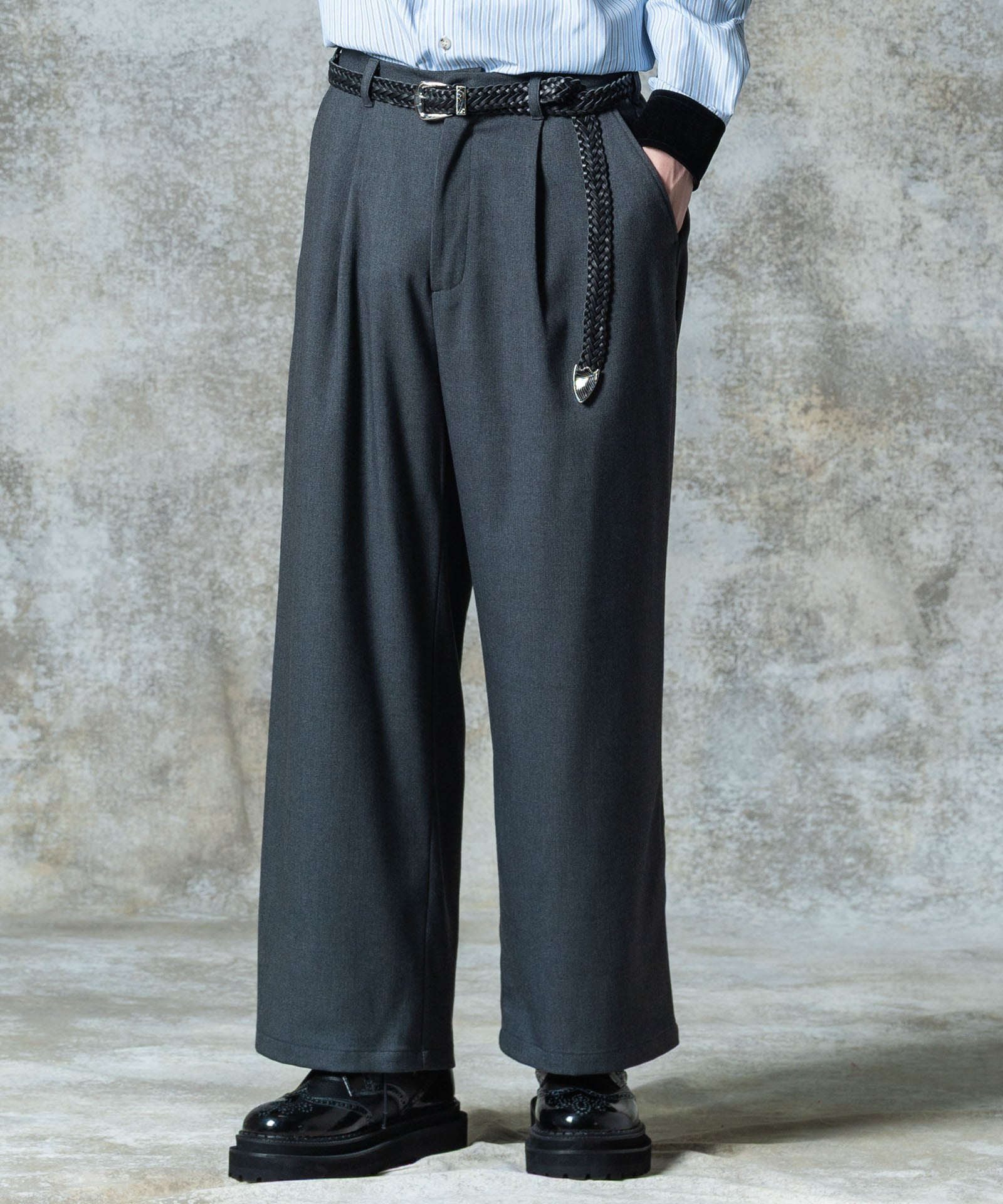 GB0325/P06 : Grace Wide Slacks / グレースワイドスラックス | glamb GB0325/P06 : Grace Wide Slacks / グレースワイドスラックス | glamb