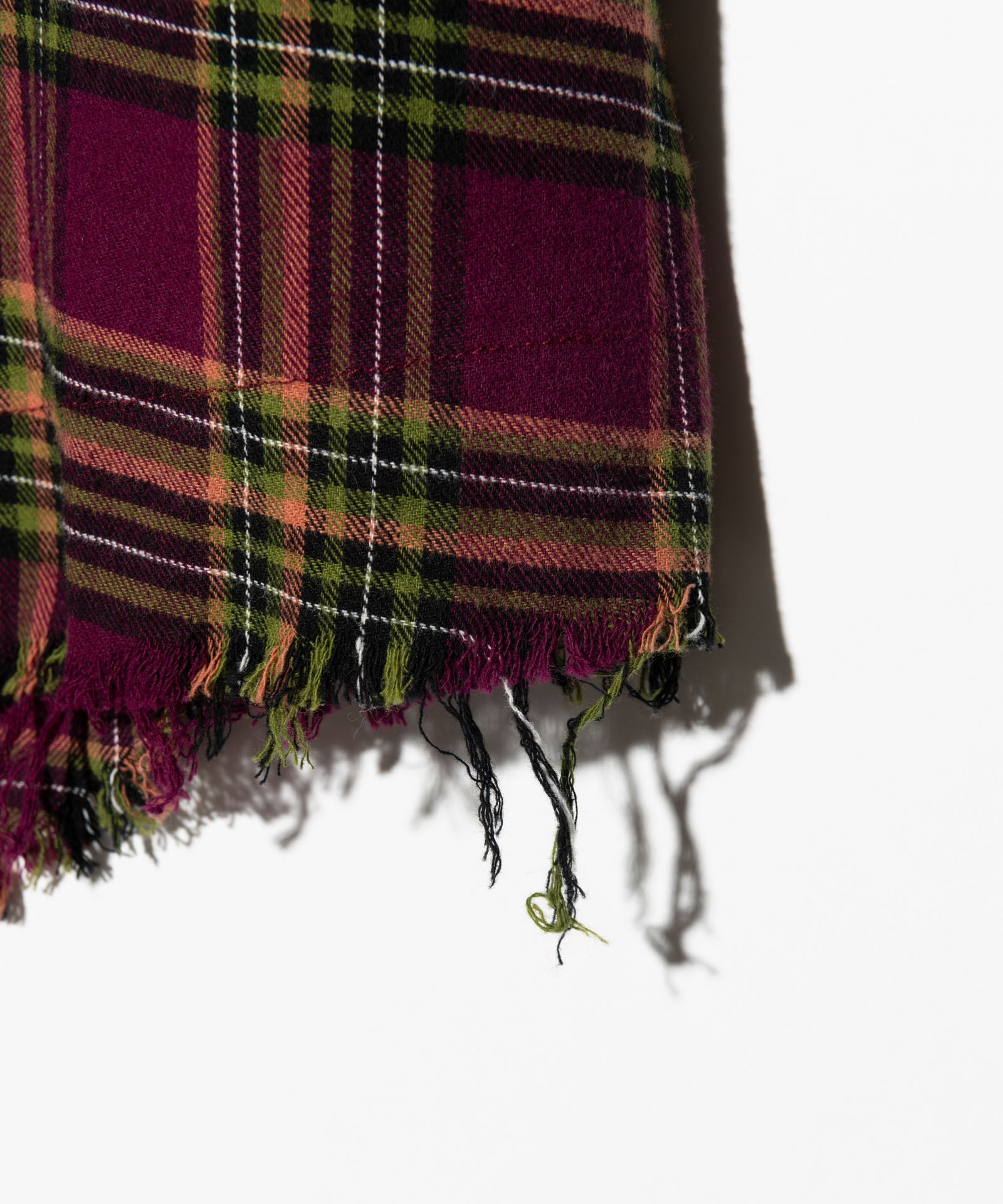 GB0325/SH02 : Bleach Check Shirt / ブリーチチェックシャツ – glamb