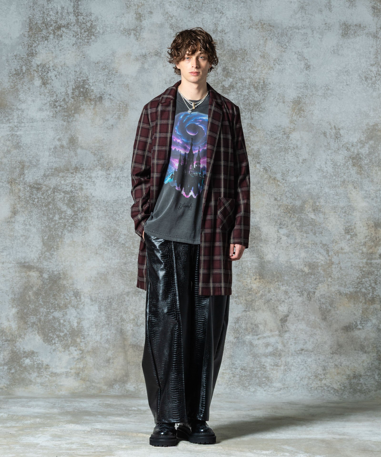 2025 秋 先行予約 8月下旬〜9月上旬入荷予定 glamb グラム Alternative Gown Shirt オルタナティブ ガウン シャツ 送料無料 atftps GB0325/SH04 : Alternative Gown Shirt / オルタナティブガウンシャツ