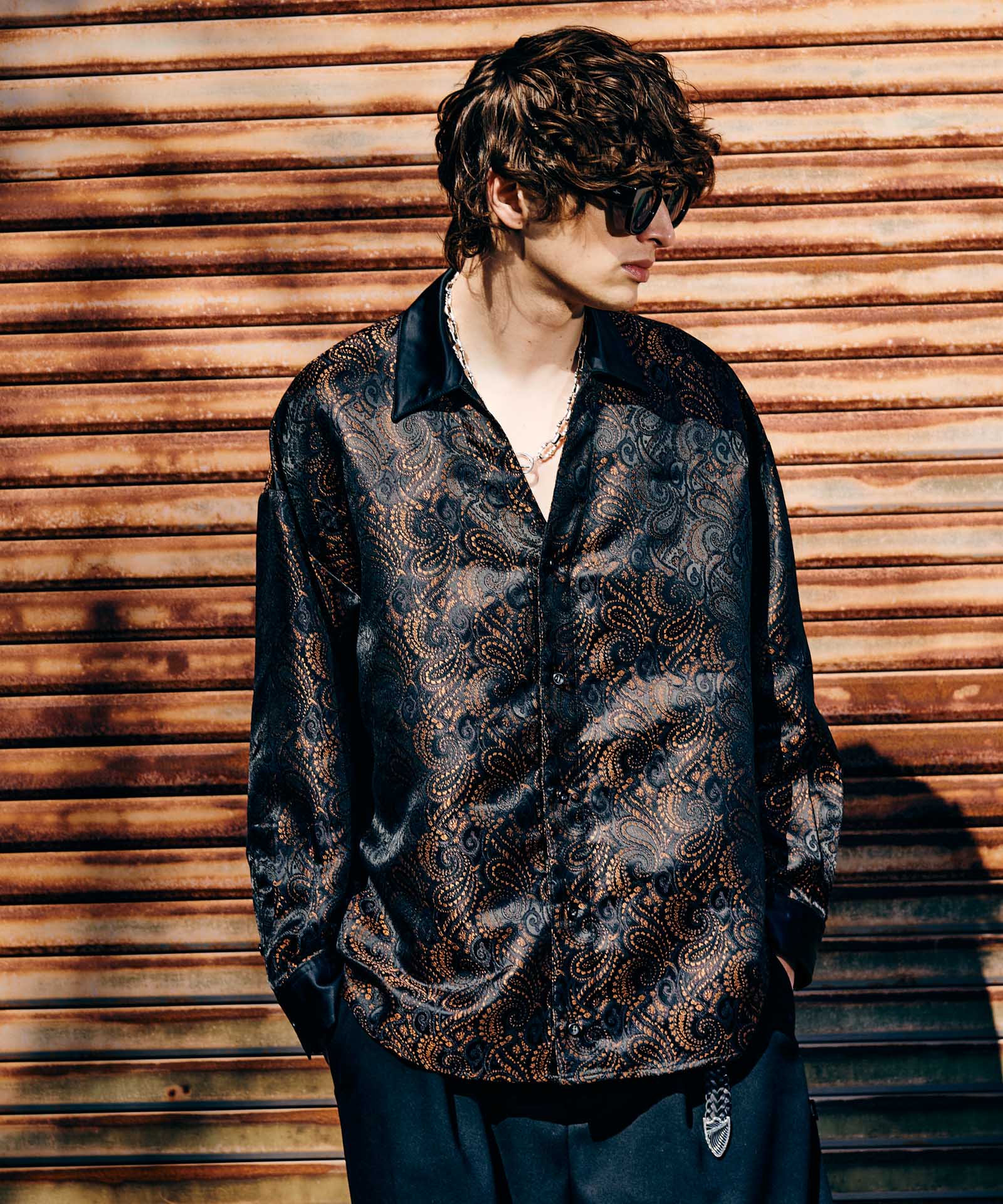 GB0325/SH07 : Paisley Skipper Shirt / ペイズリースキッパーシャツ