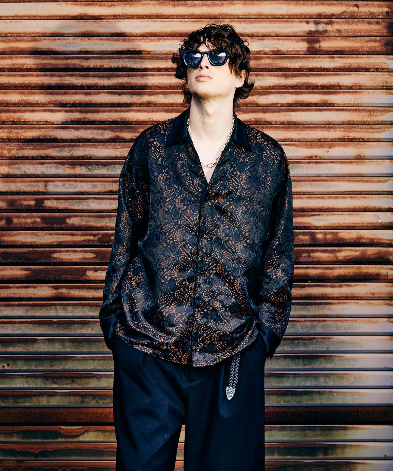 GB0325/SH07 : Paisley Skipper Shirt / ペイズリースキッパーシャツ