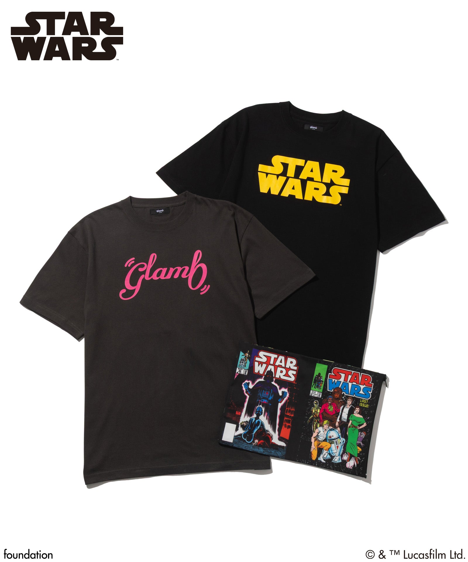 スターウォーズ Tシャツ 2枚セット L GB0326/SW05 : STAR WARS/2-Pack Tee / スター・ウォーズ/2パックT