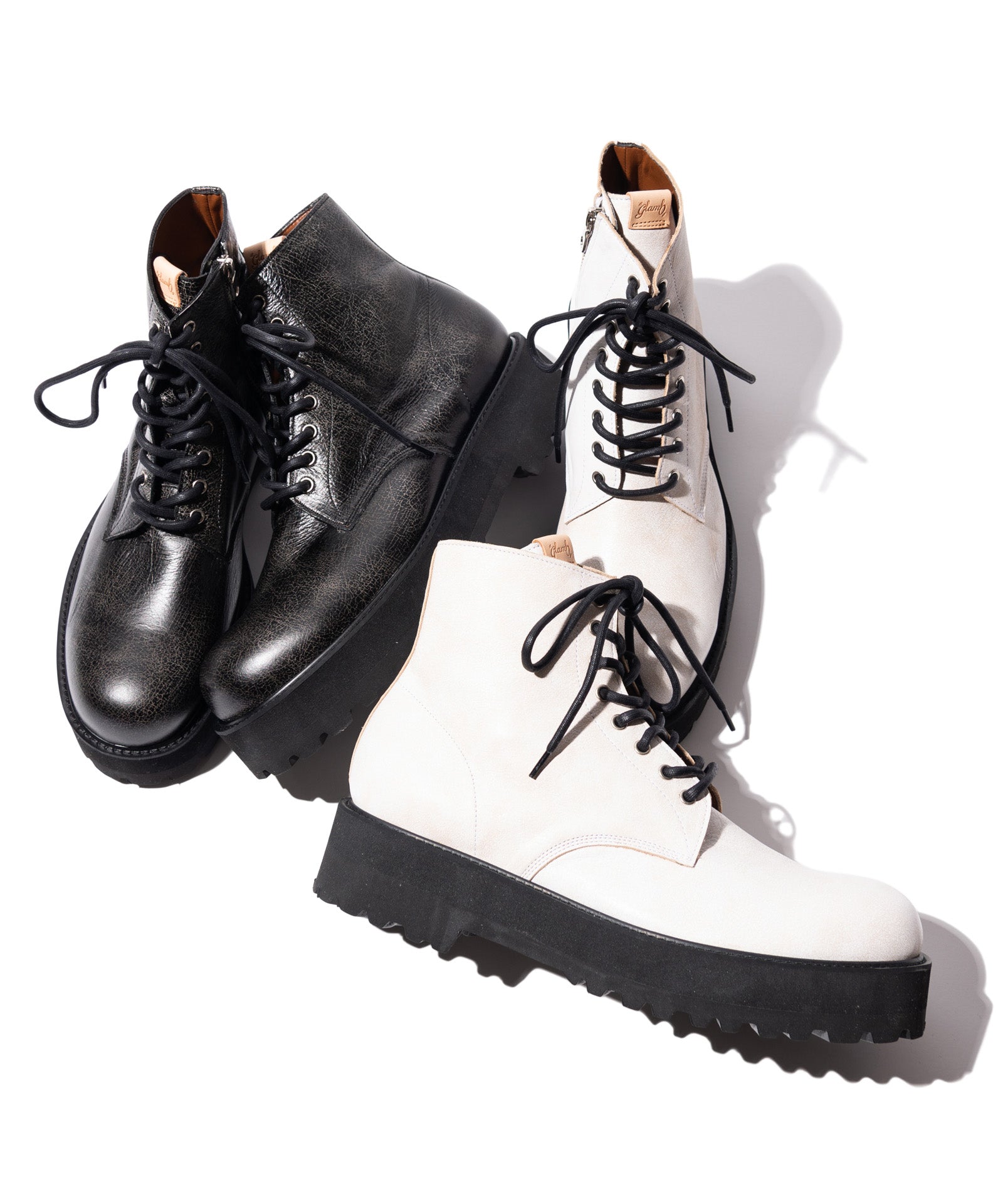 GB0424/AC03 : Crack Side Zip Boots / クラックサイドジップブーツ