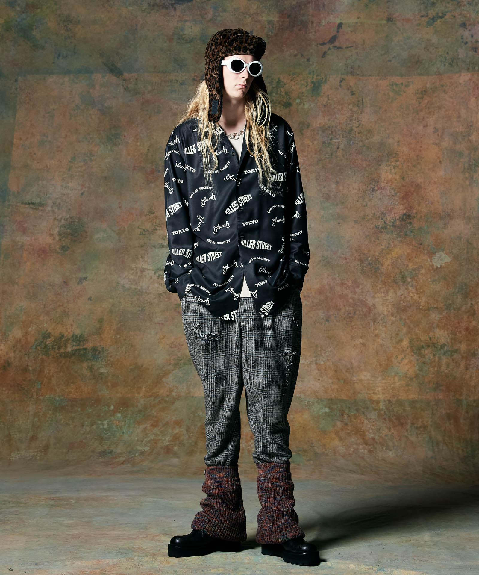 GB0424/AC09 : Loose Leg Warmer / ルーズレッグウォーマー | glamb