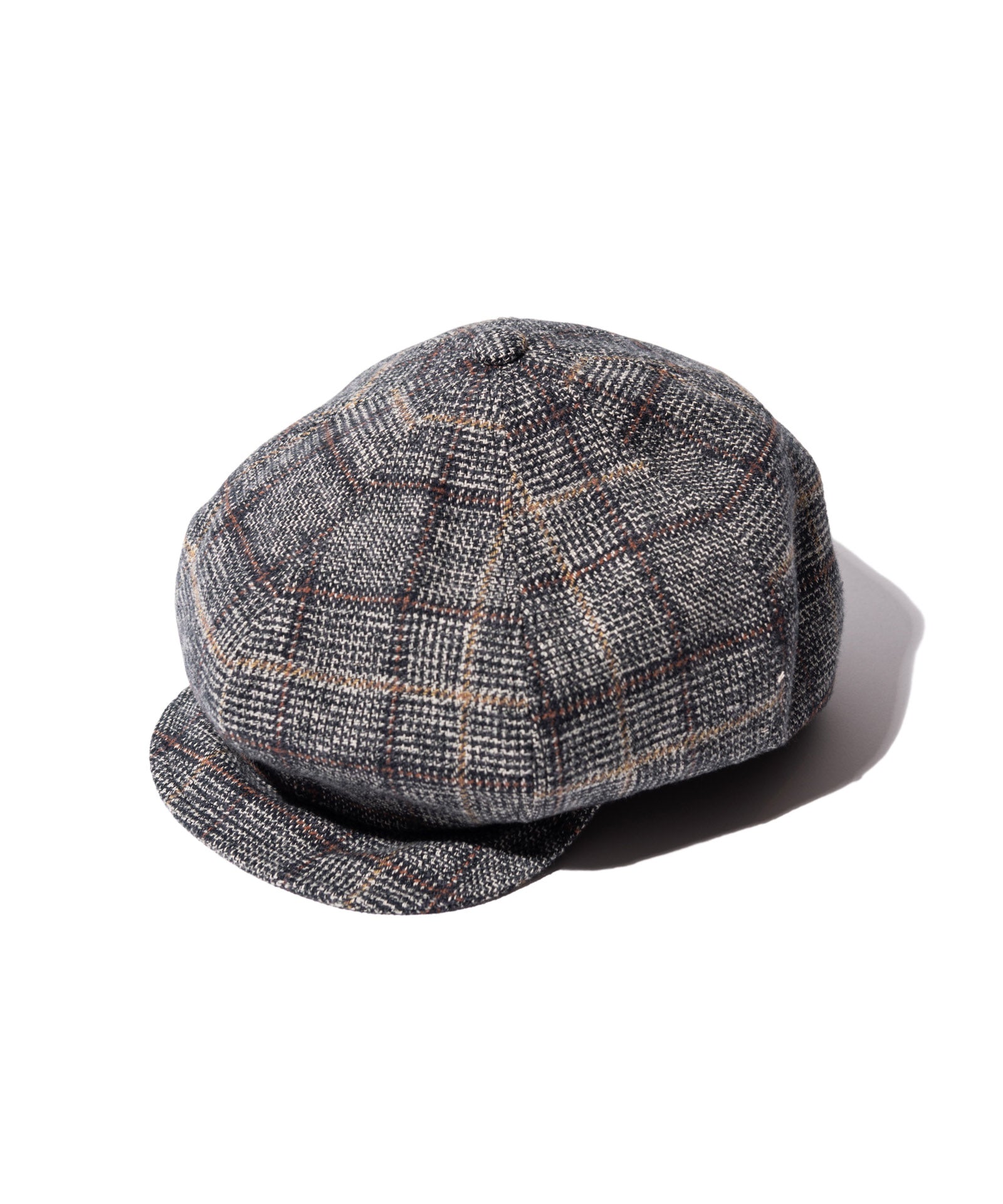 GB0424/CP01 : Compact Brim Tweed Casquette / コンパクトブリム