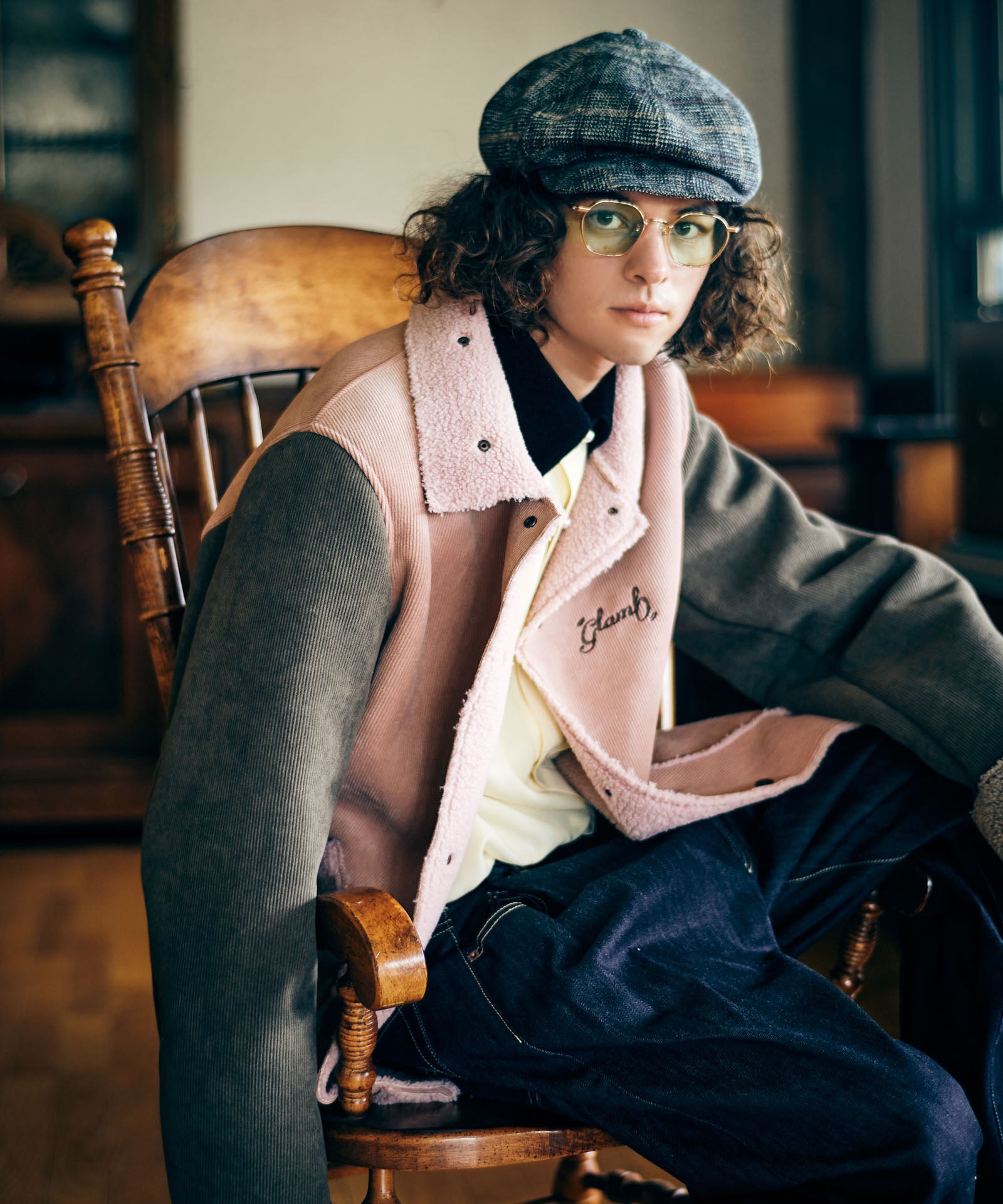 GB0424/CP01 : Compact Brim Tweed Casquette / コンパクトブリム