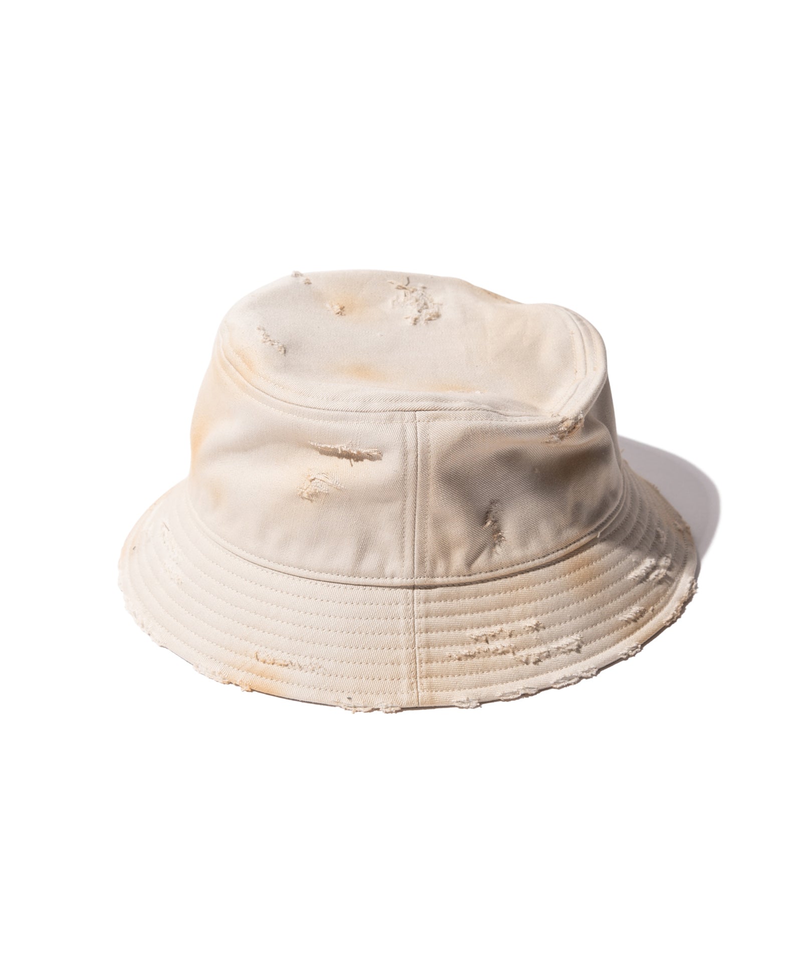 GB0424/CP06 : Damage Bucket Hat / ダメージバケットハット | glamb