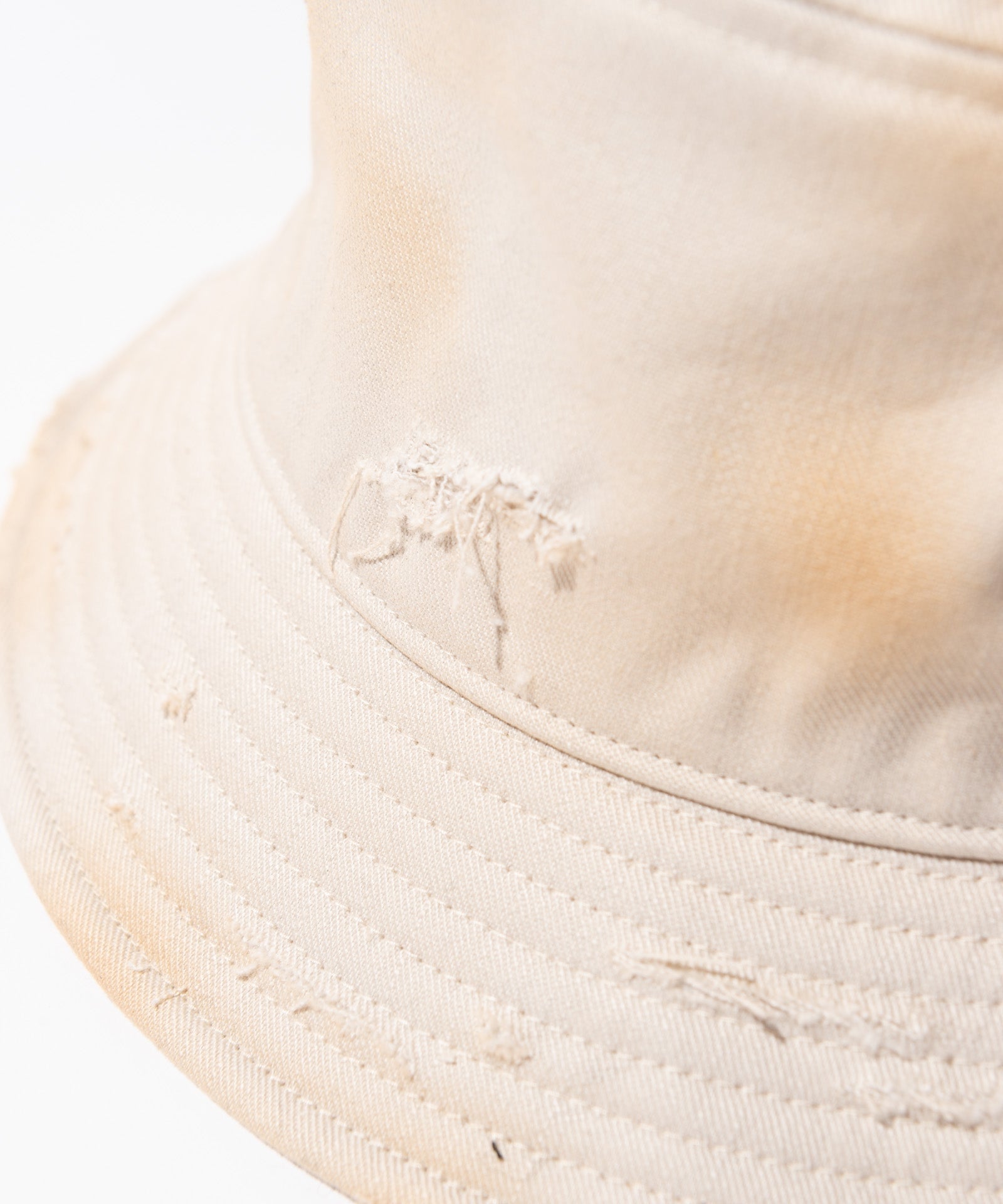 GB0424/CP06 : Damage Bucket Hat / ダメージバケットハット | glamb