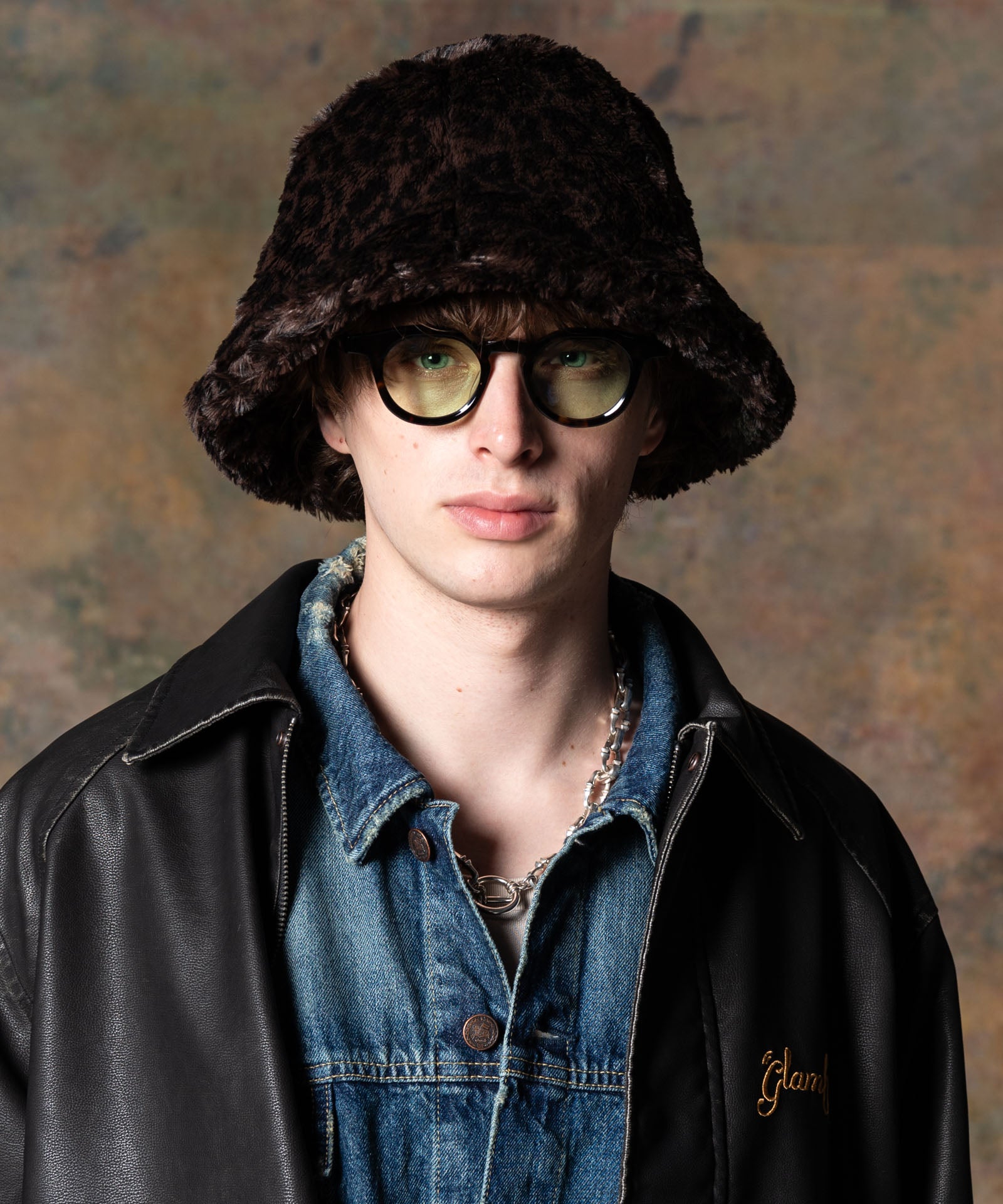 Fur Bucket Hat｜ファーバケットハット　AMBERGLEAM GB0424/CP07 : Fake Fur Bucket Hat / フェイクファーバケットハット