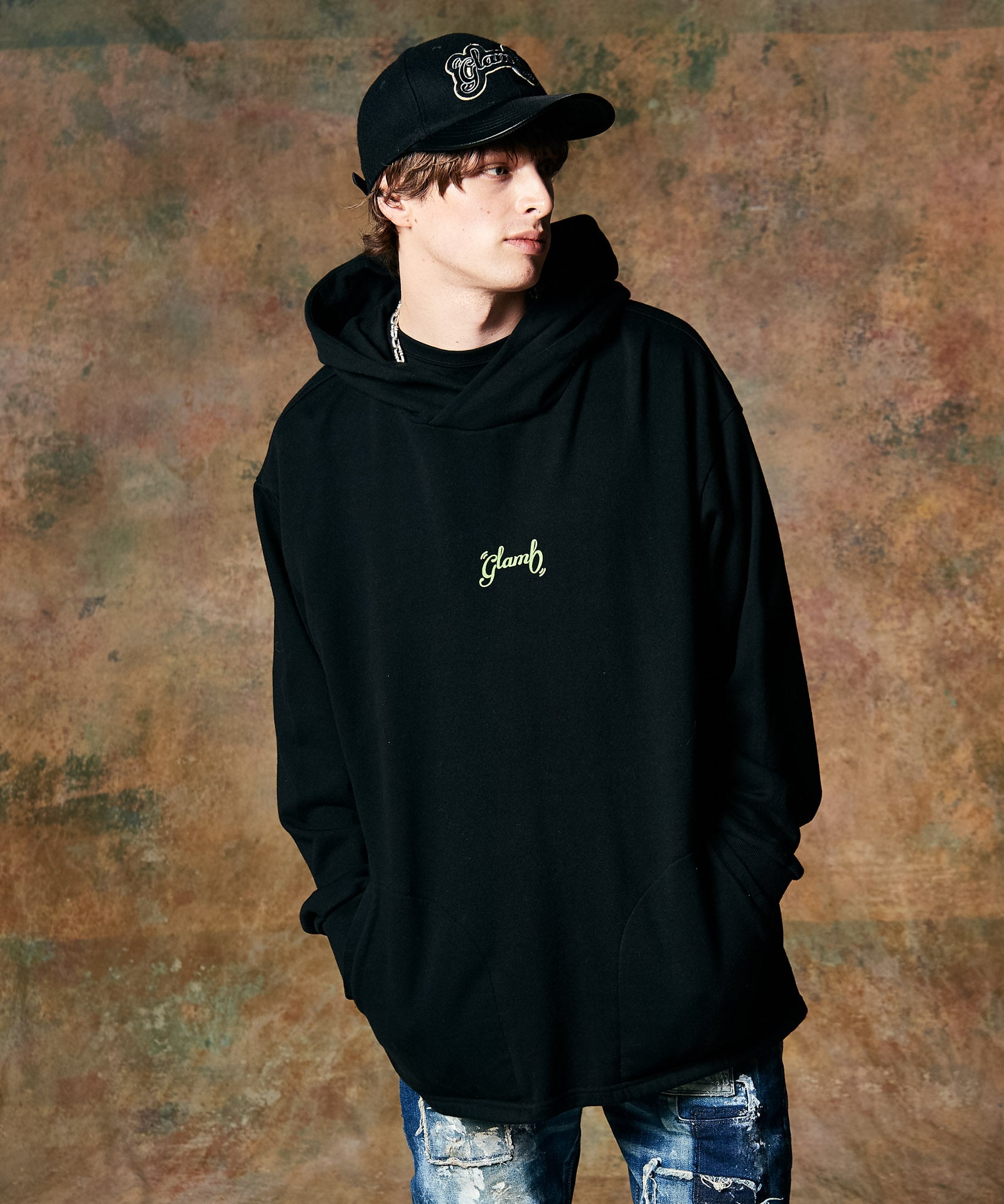 GB0424/CS03 : Apple Flag Hoodie / アップルフラッグフーディ | glamb