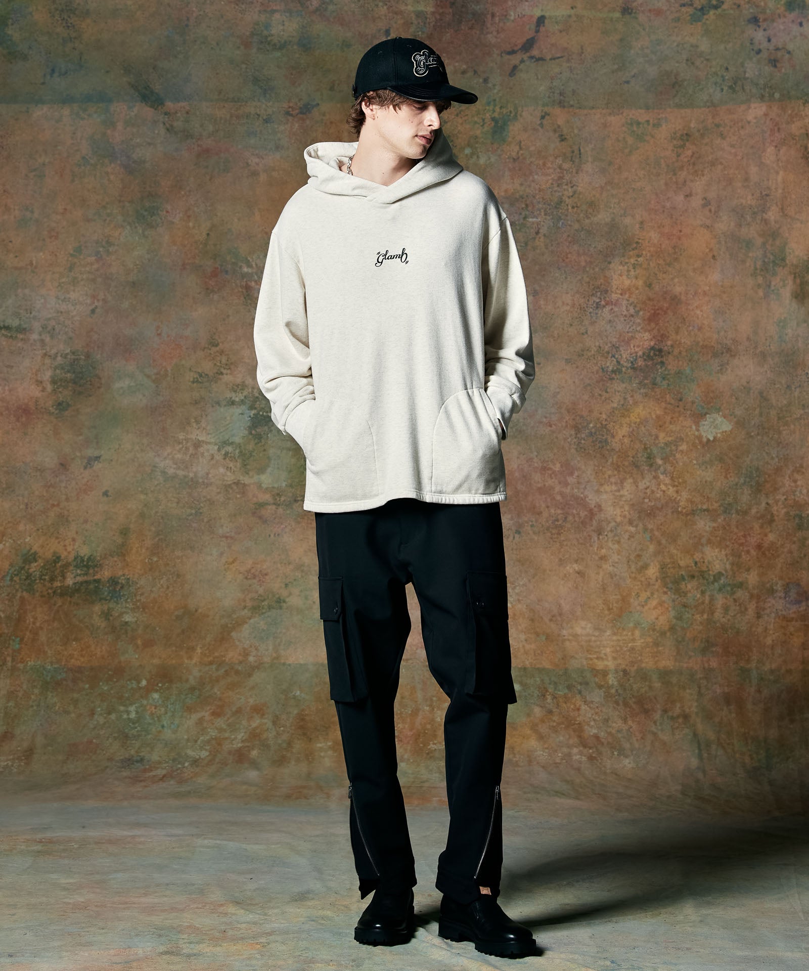 GB0424/CS03 : Apple Flag Hoodie / アップルフラッグフーディ | glamb