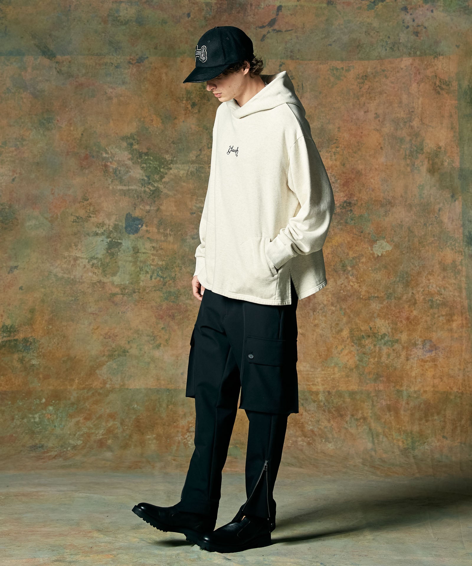 GB0424/CS03 : Apple Flag Hoodie / アップルフラッグフーディ | glamb