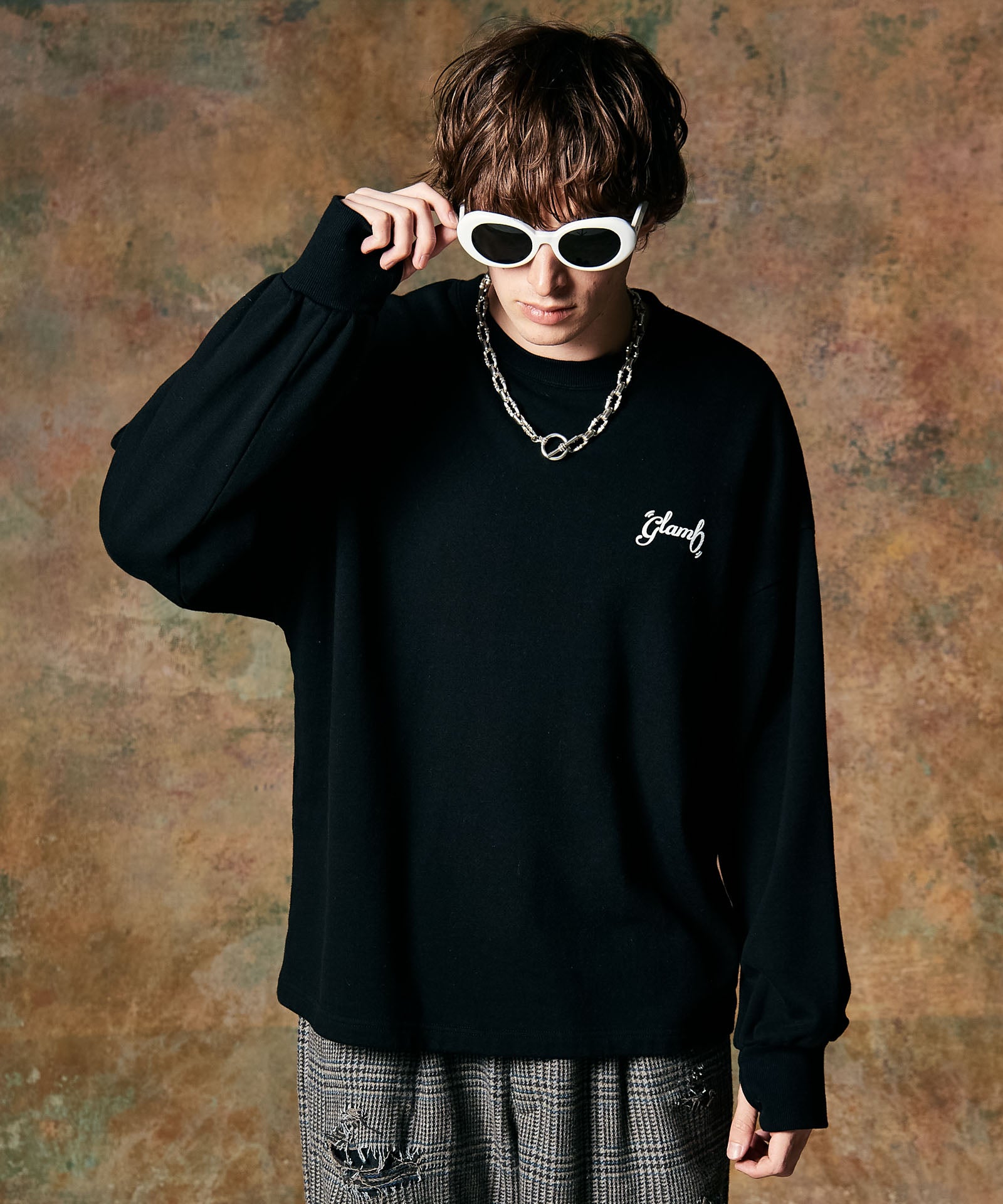 GB0424/CS08 : Peace Bouquet Sweat / ピースブーケスウェット | glamb