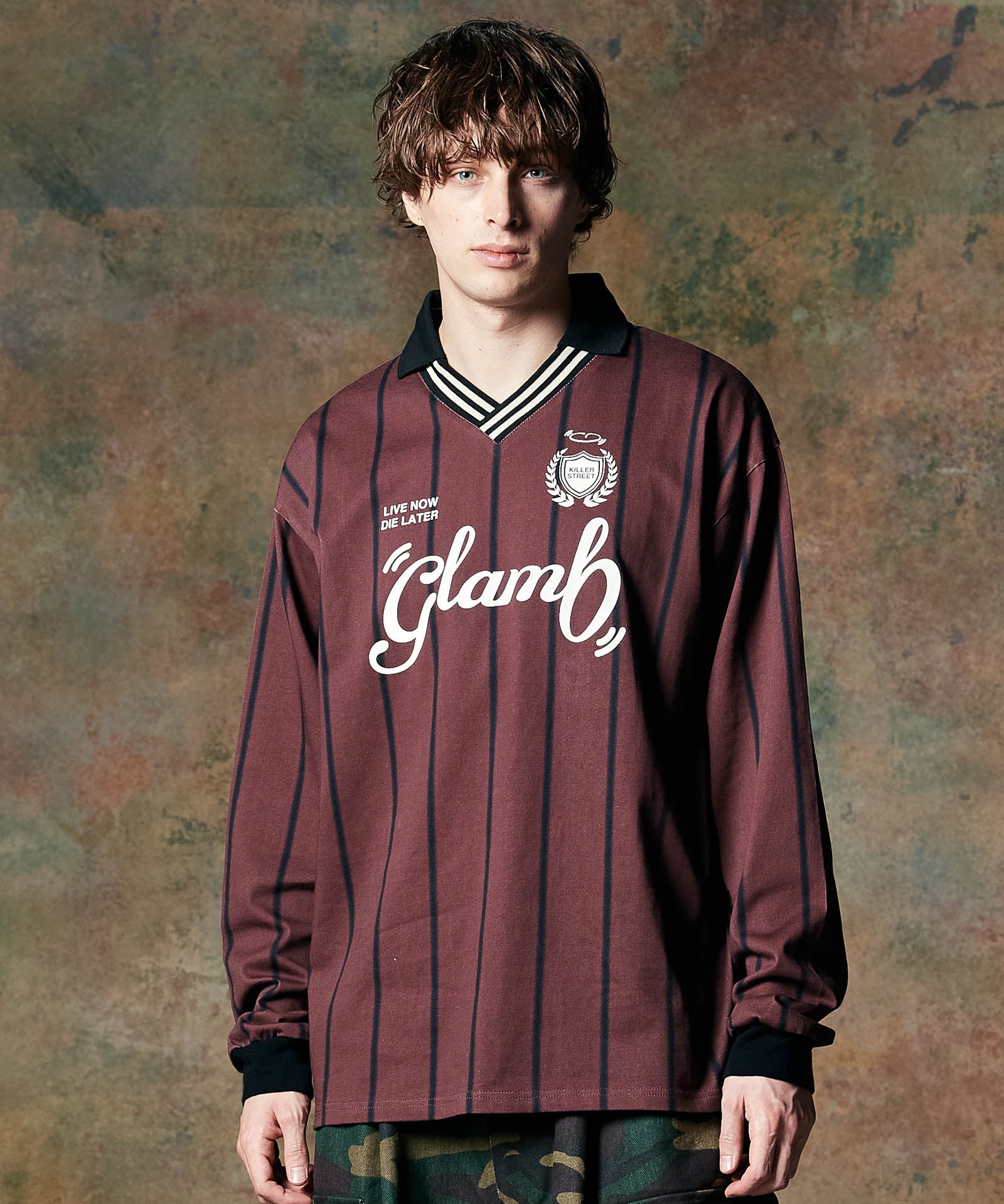 GB0424/CS10 : Stripe Football Cutsew / ストライプ