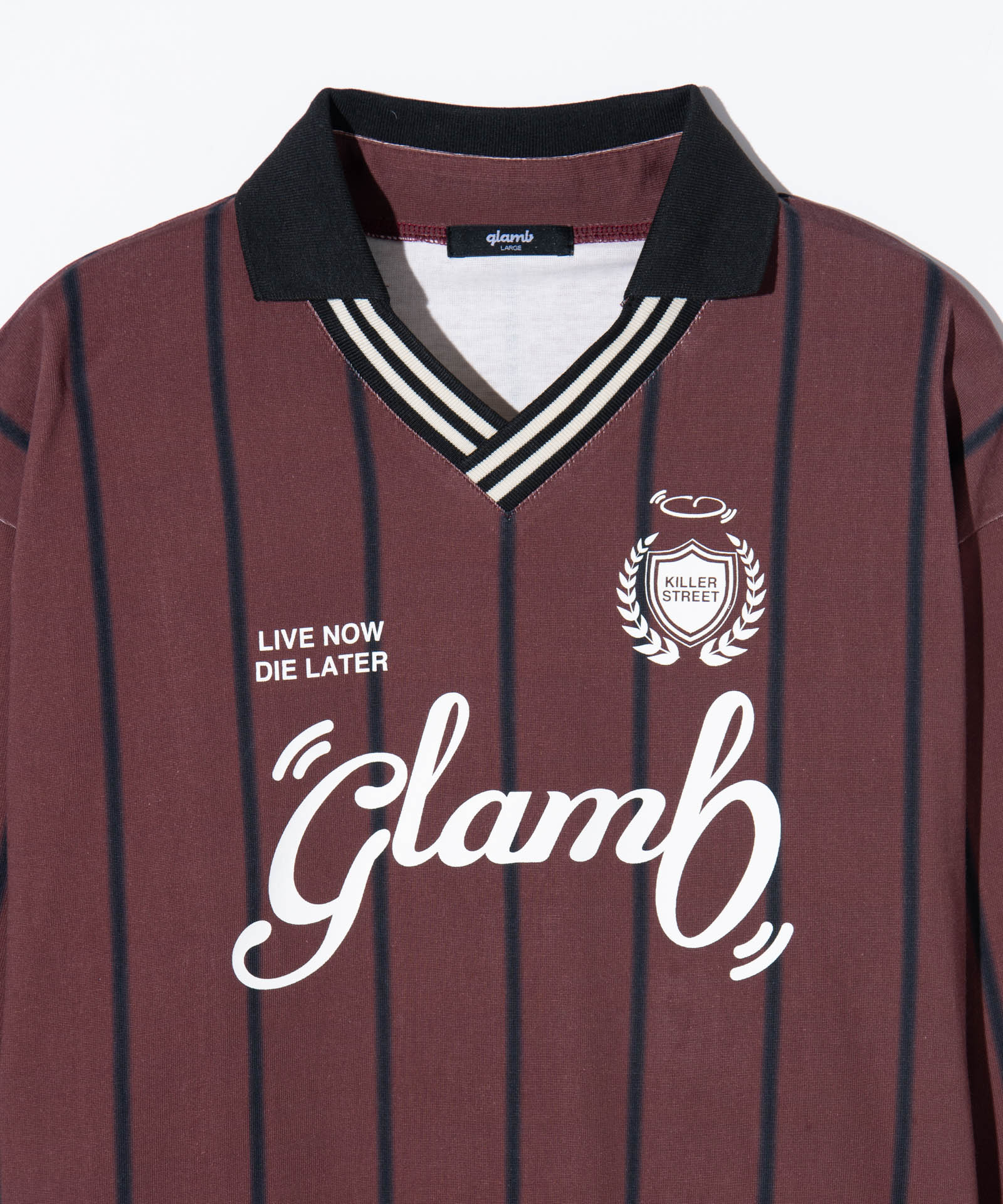 新品24aw☆gramb☆ Monogram モノグラムフットボールカットソー 楽天市場】glamb グラム Monogram Football Cutsew モノグラム